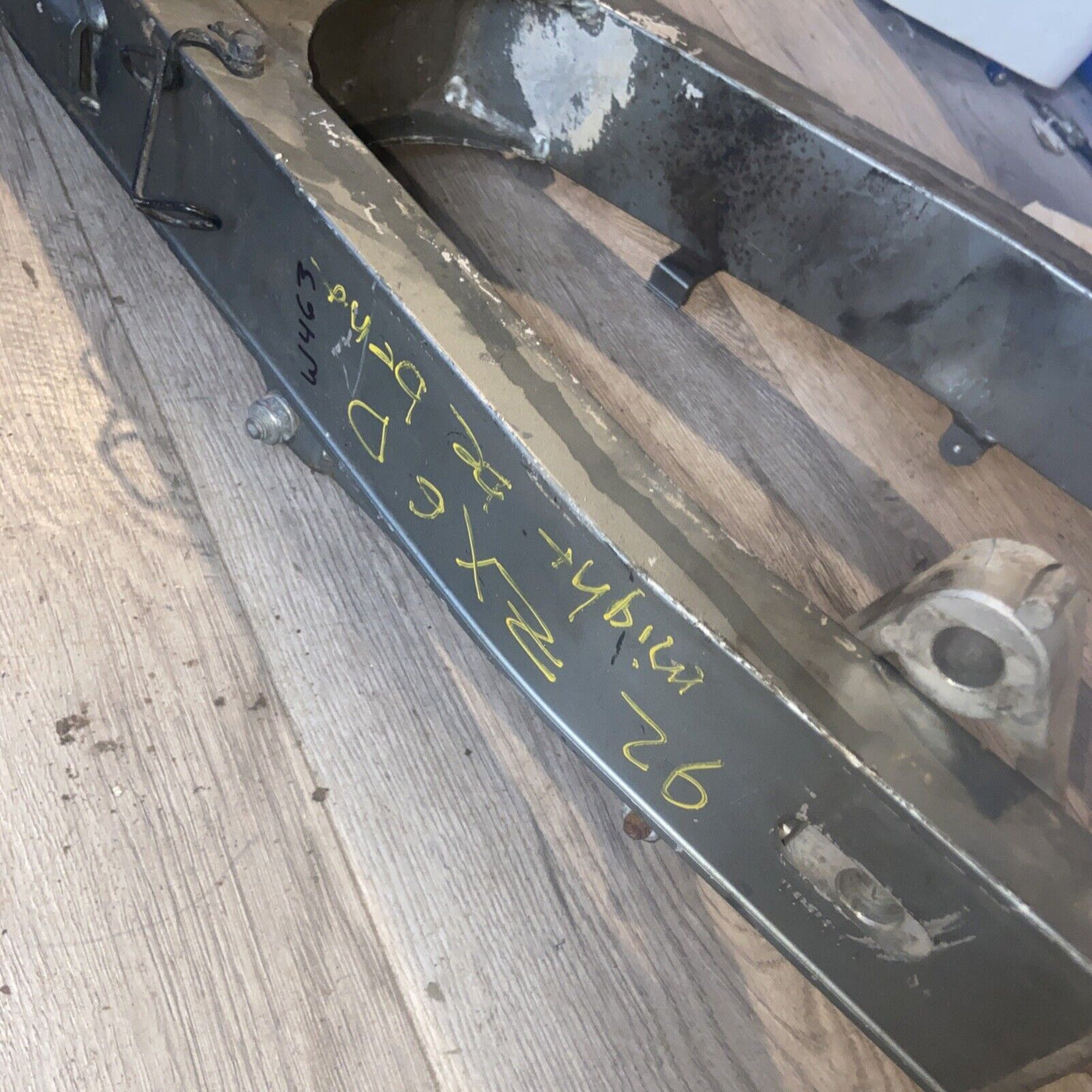 1992 KAWASAKI NINJA ZX6D REAR SWINGARM BACK SUSPENSION SWING ARM