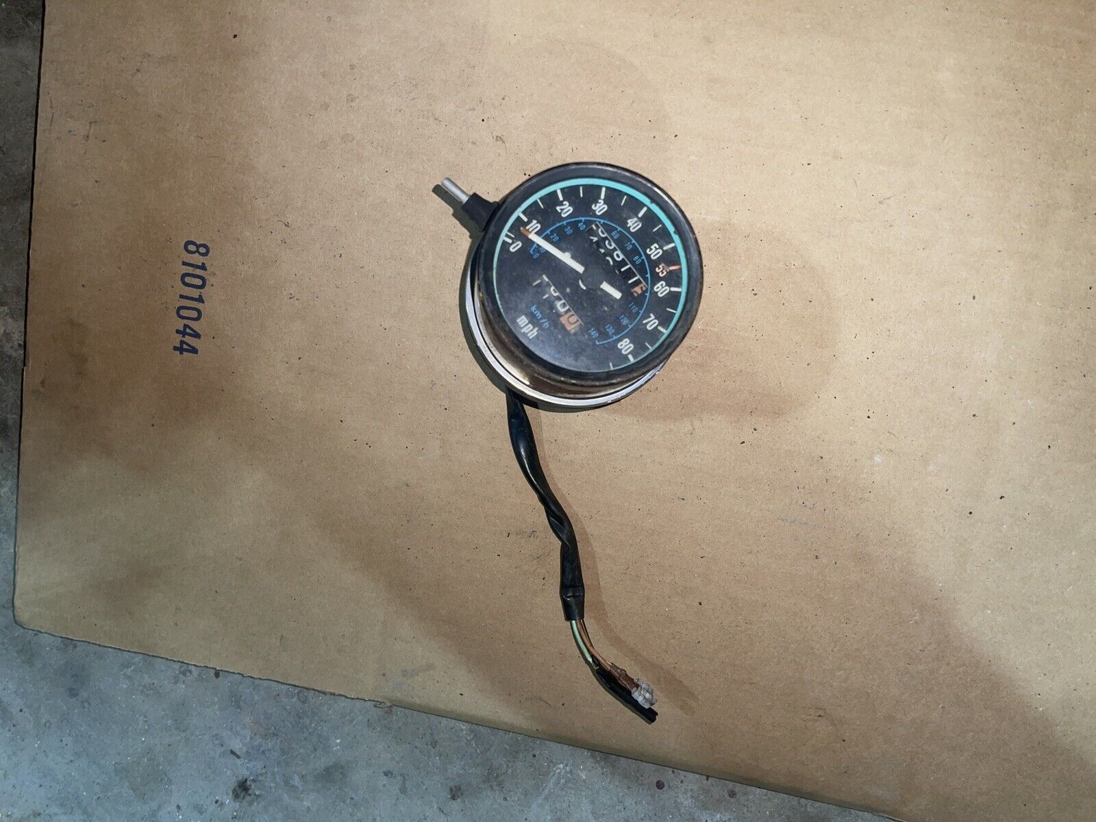 1982 Kawasaki KZ440 Gauge Cluster Speedometer Odometer Speedo OEM