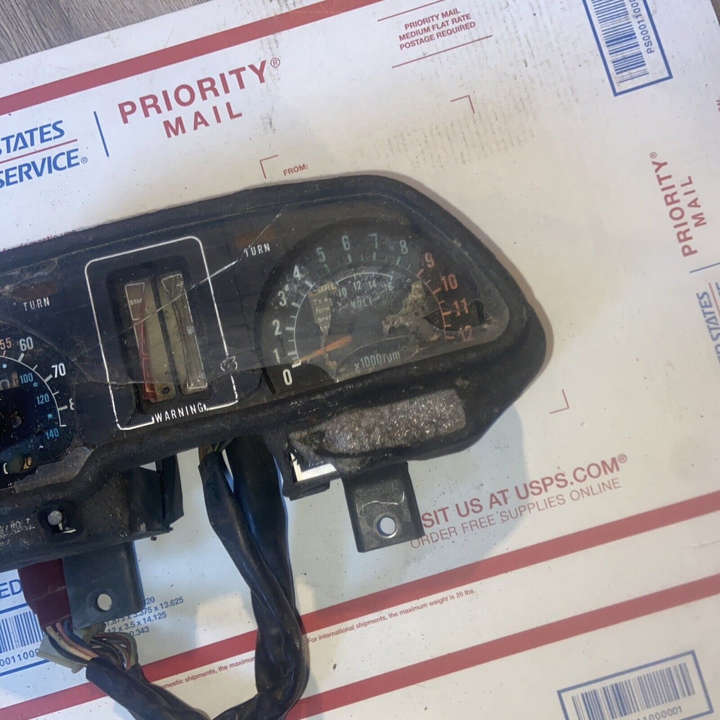 1981 Kawasaki Speedometer