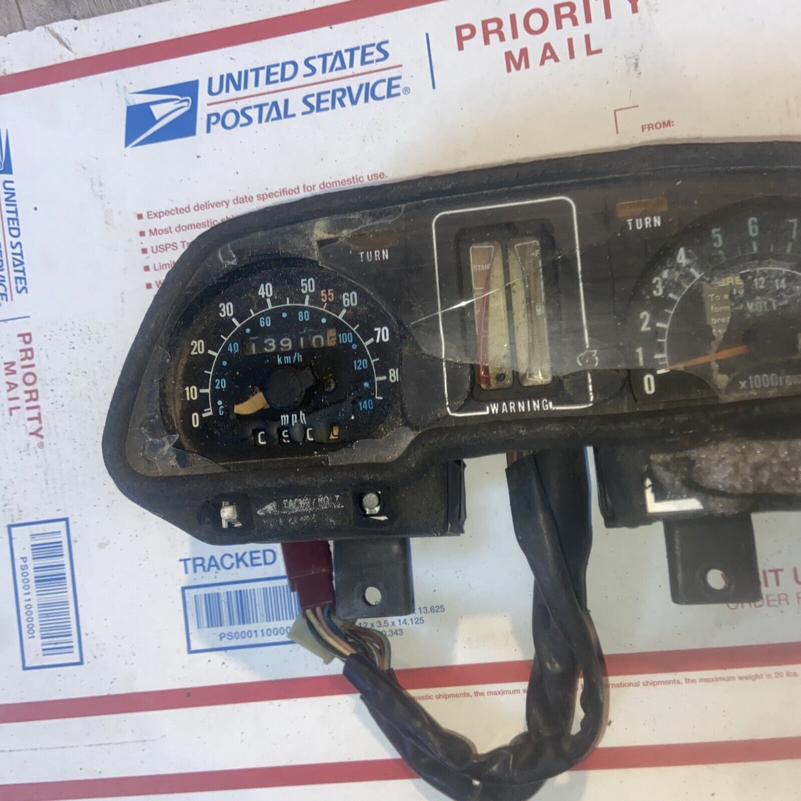 1981 Kawasaki Speedometer