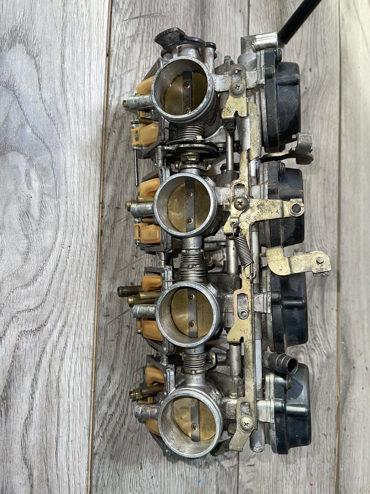 00 01 2000 2001 Yamaha Yzf R1 Carburetors Carbs Carburetor Throttle Bodies
