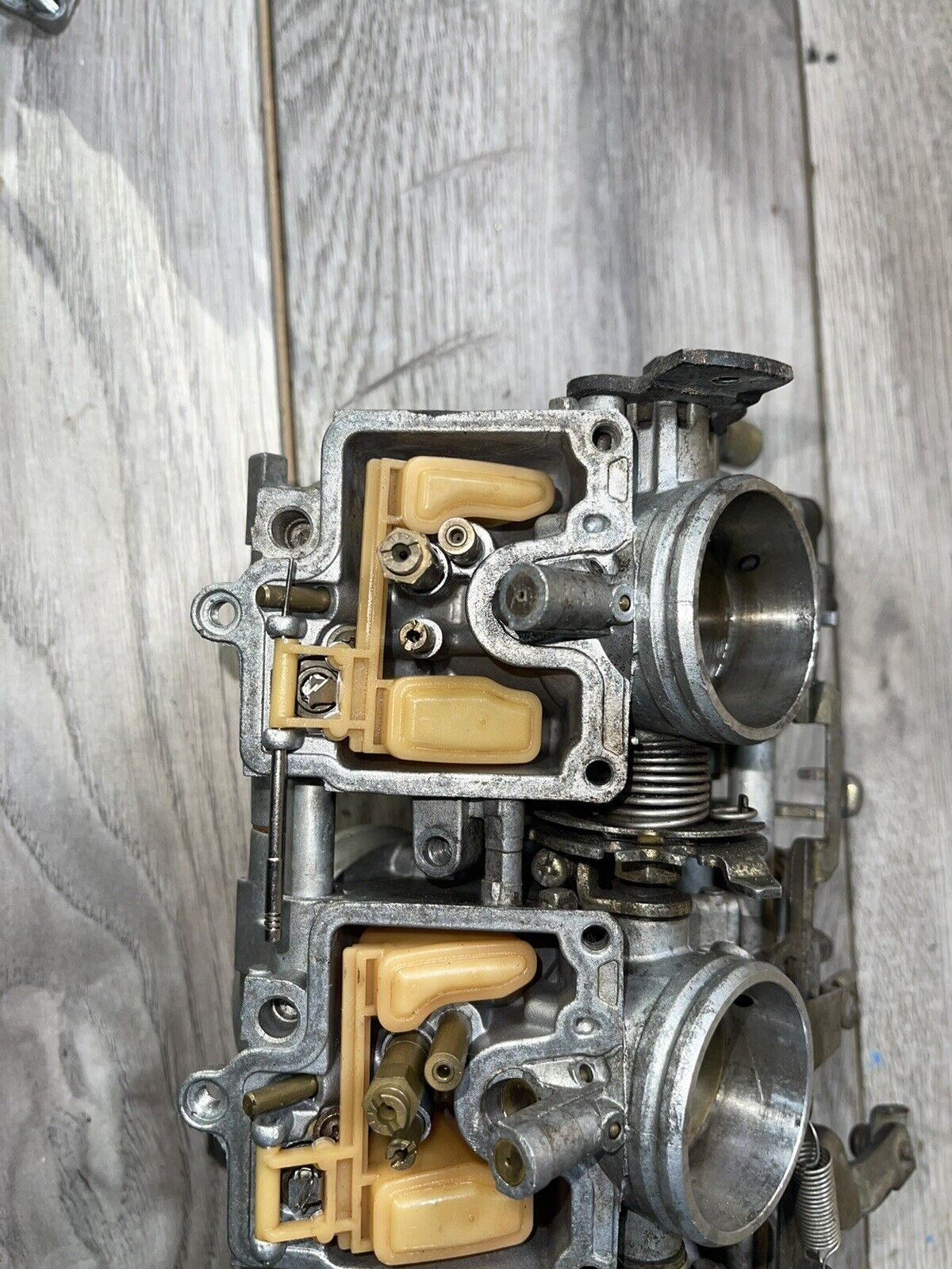 00 01 2000 2001 Yamaha Yzf R1 Carburetors Carbs Carburetor Throttle Bodies