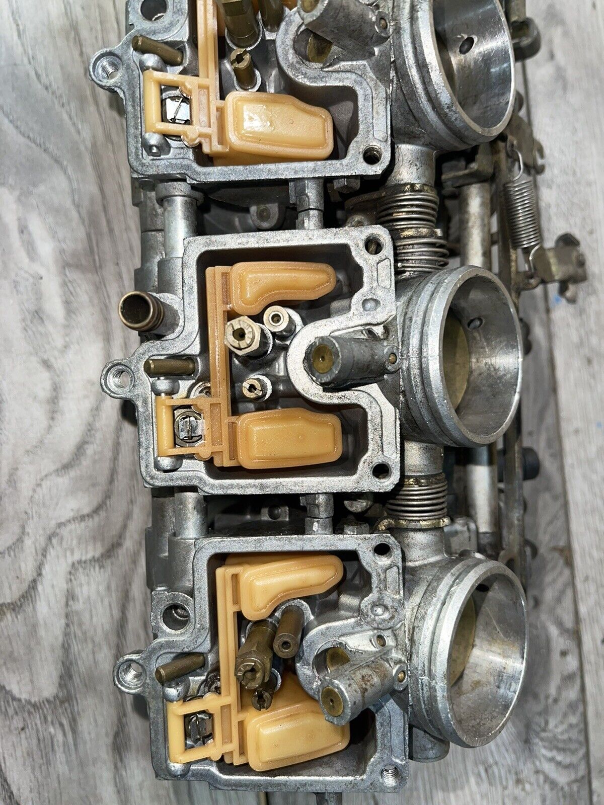 00 01 2000 2001 Yamaha Yzf R1 Carburetors Carbs Carburetor Throttle Bodies
