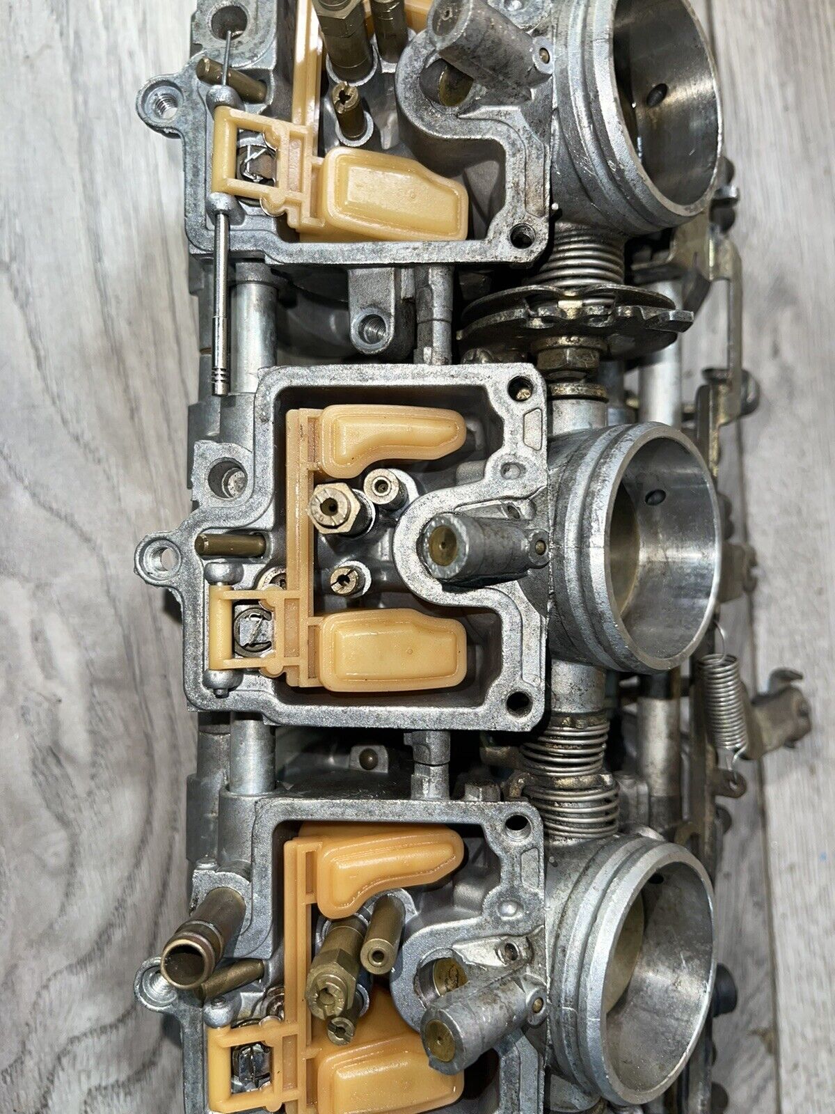 00 01 2000 2001 Yamaha Yzf R1 Carburetors Carbs Carburetor Throttle Bodies