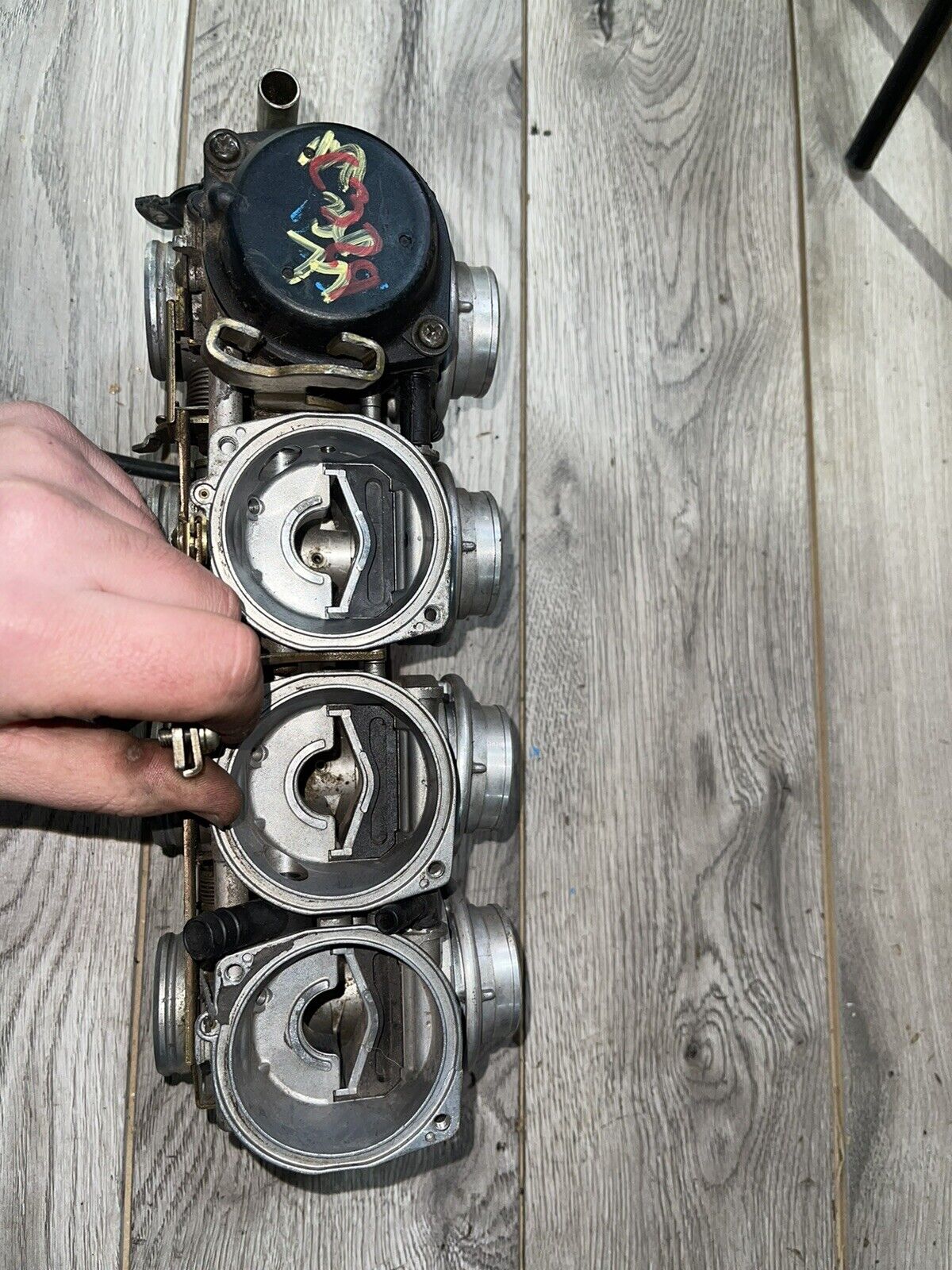 00 01 2000 2001 Yamaha Yzf R1 Carburetors Carbs Carburetor Throttle Bodies