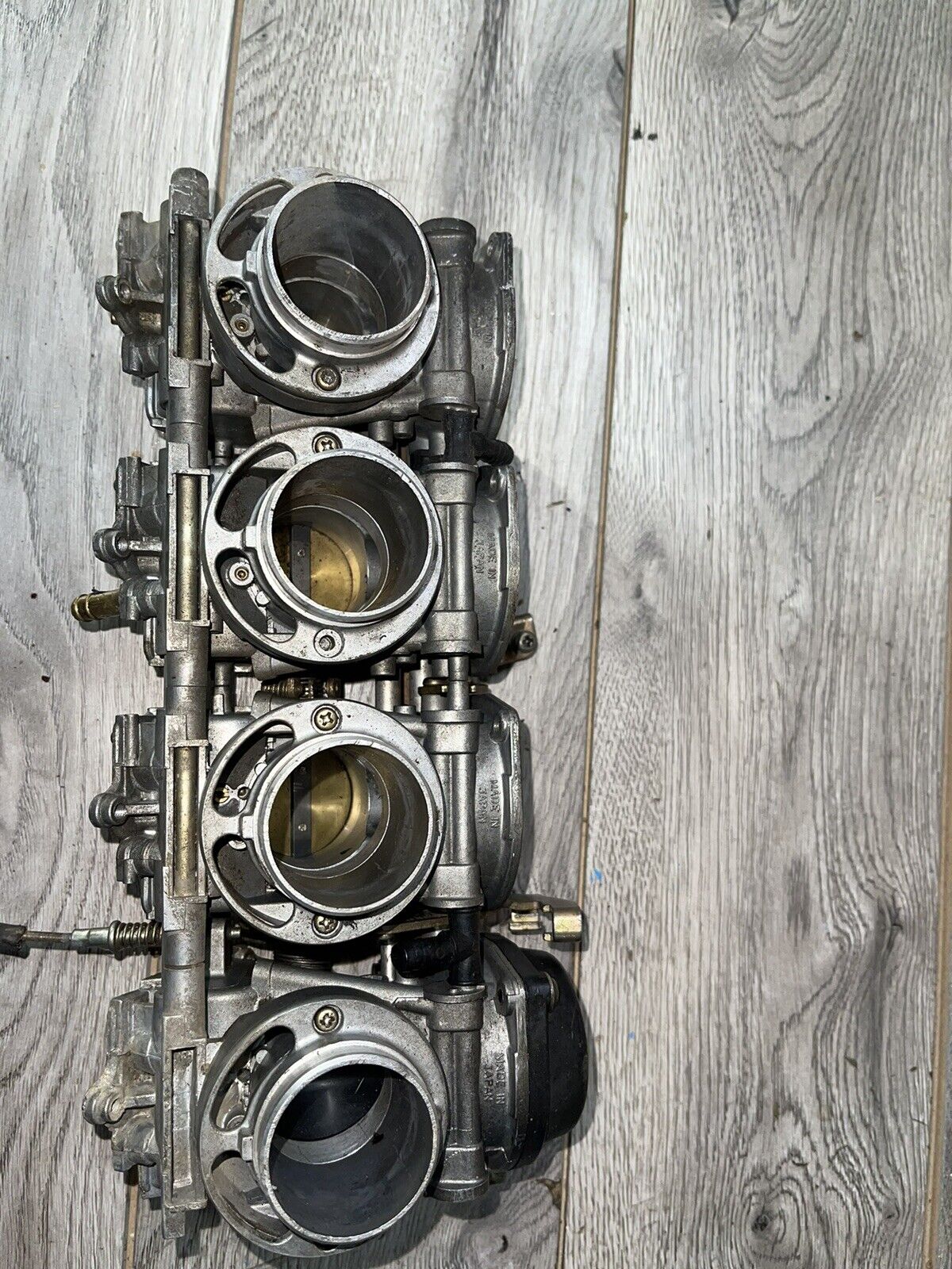00 01 2000 2001 Yamaha Yzf R1 Carburetors Carbs Carburetor Throttle Bodies