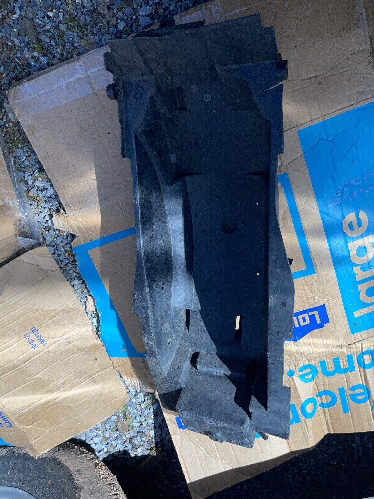 1991 KAWASAKI NINJA ZX11 REAR BACK TAIL UNDERTAIL BATTERY TRAY PLASTIC