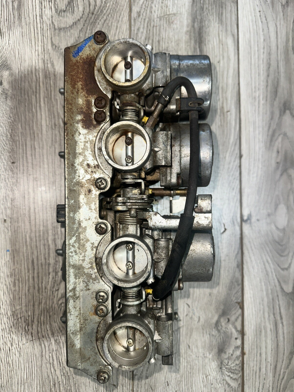 1981 82 Honda CB650C CB650 Custom Keihin Carburetors Carbs VB 44C Nighthawk