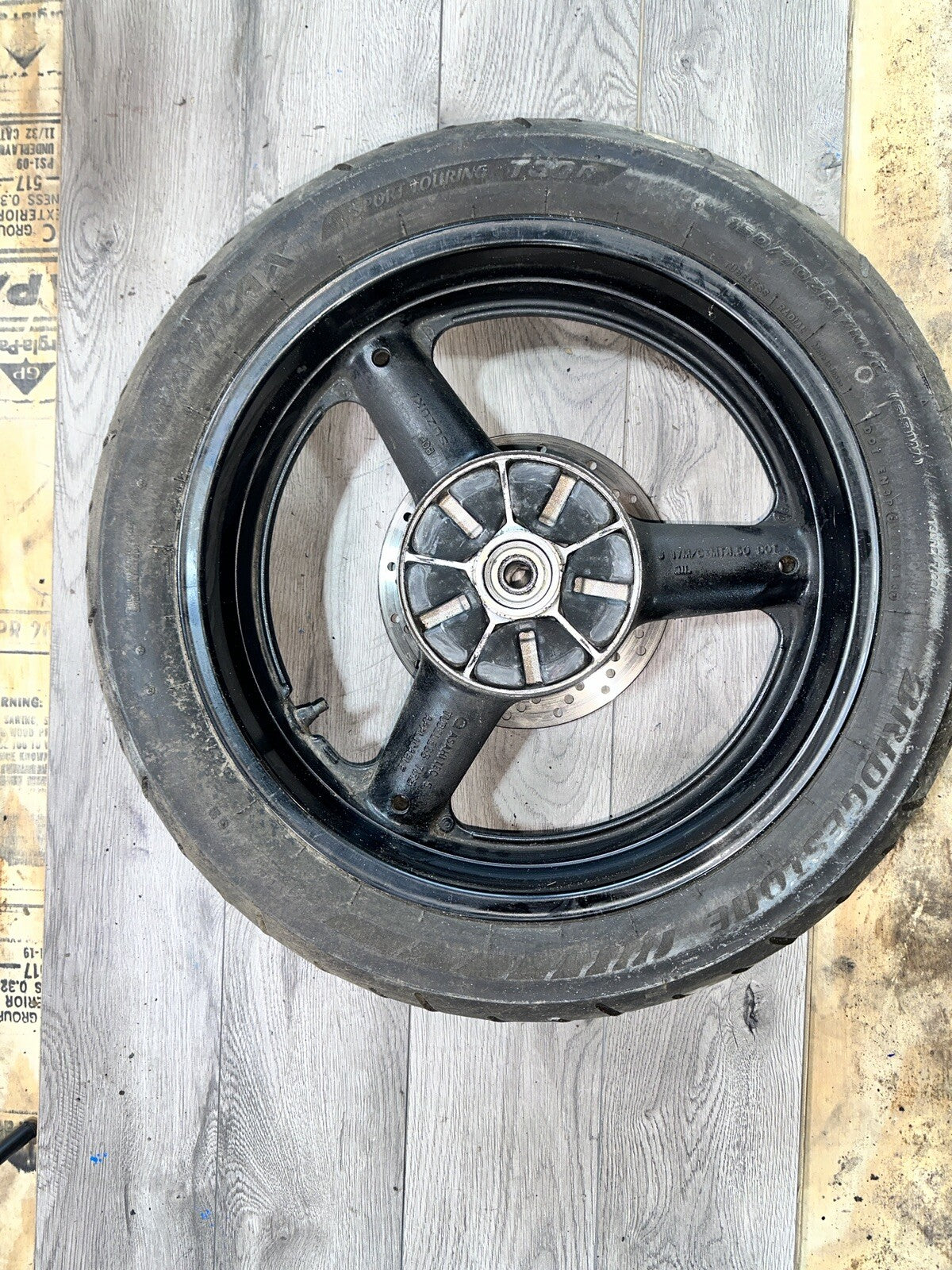 98-06 Suzuki Katana GSX 600 750 F Rear WHEEL RIM