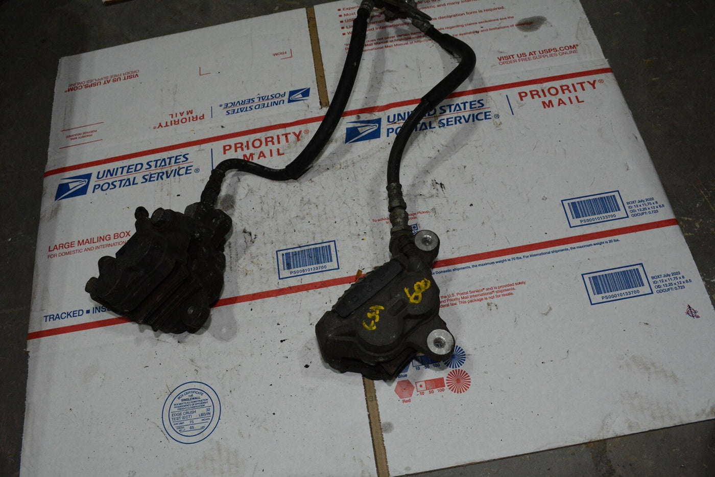 88-96 SUZUKI GSX600F GSX600 600 KATANA REAR BRAKE CALIPERS