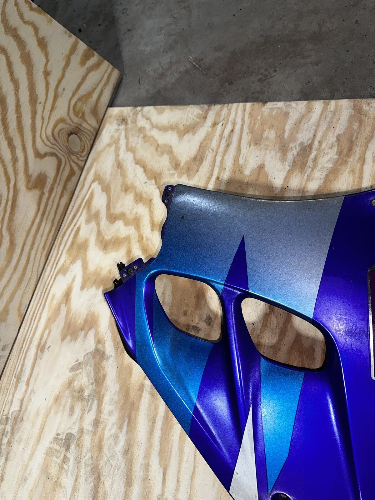 93-98 Suzuki GSXR1100 RIGHT Lower Mid Upper Side Fairing Cowl