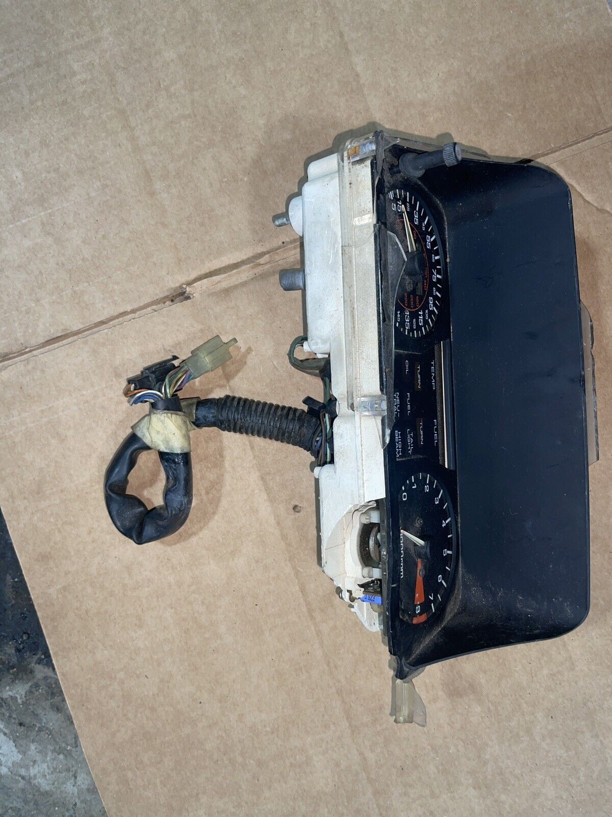 honda gl1200 goldwing 1200 speedometer gauges instrument cluster 1985 interstate