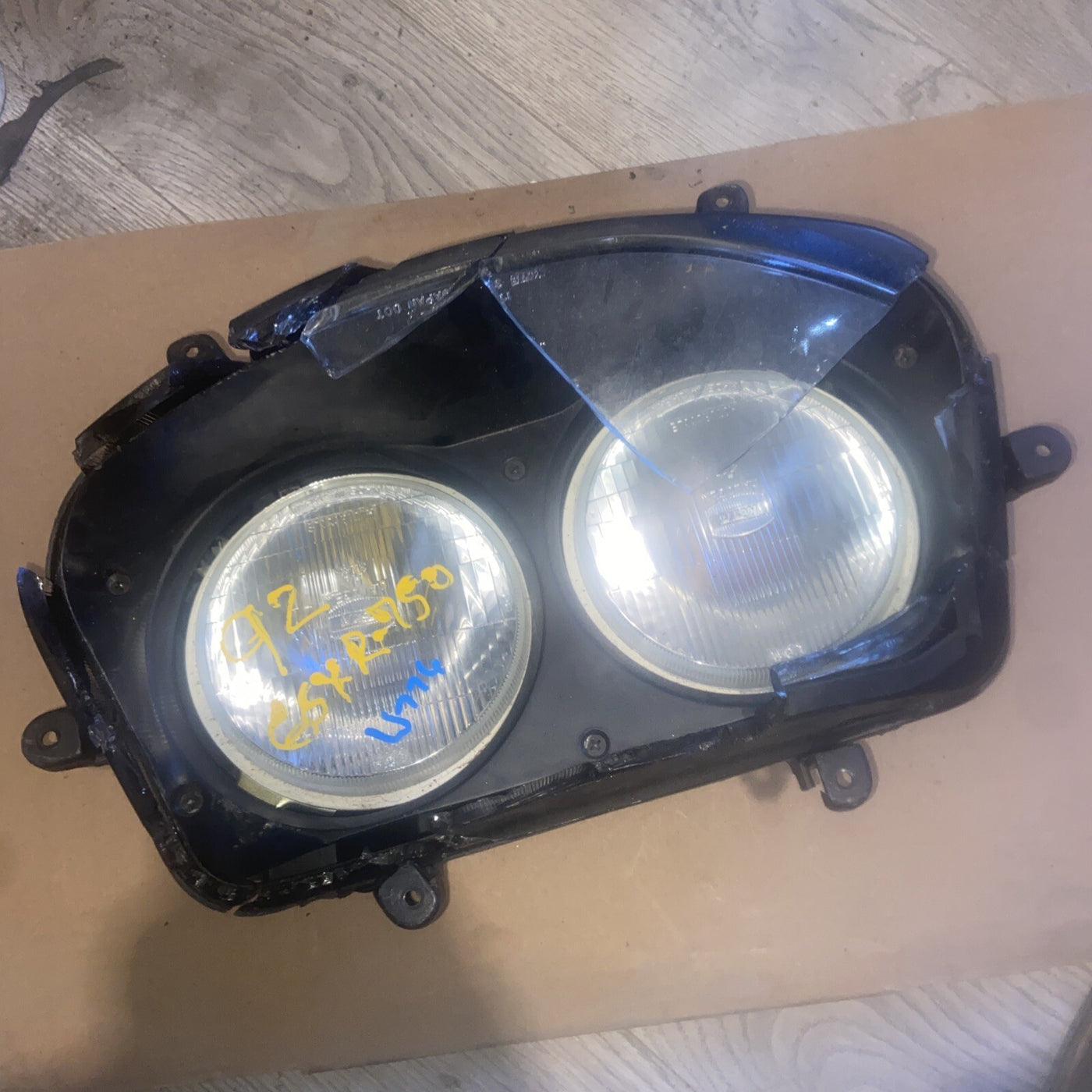 1992 Suzuki GSXR 750 Front Headlight and Housing