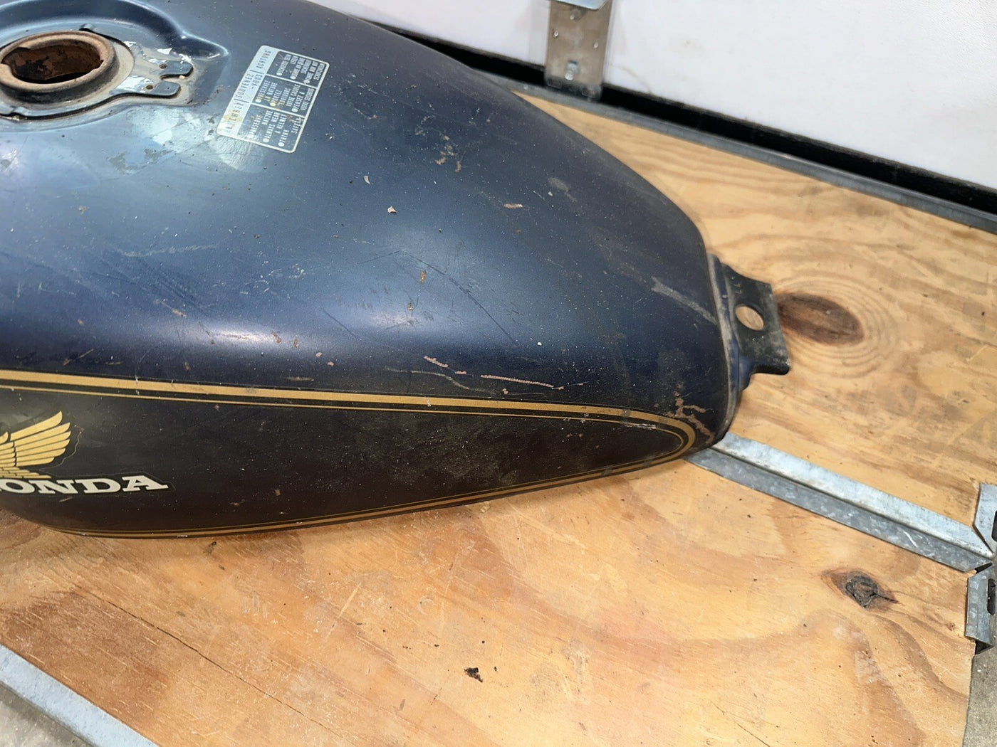 1980 80 Honda CX500 Red Gas Petrol Fuel Tank Reservoir