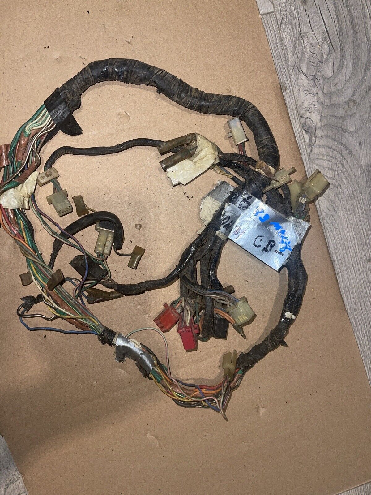 85 cb 750 wiring harness