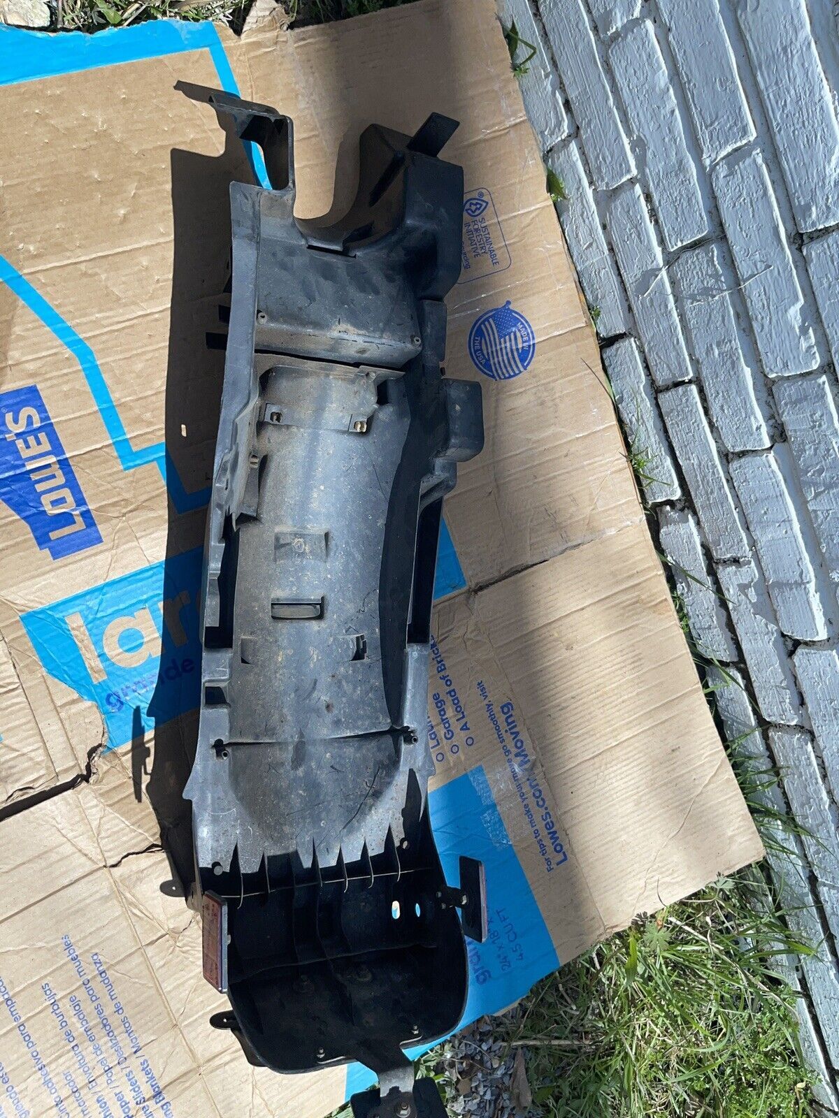 94 yamaha xv 600 battery tray 