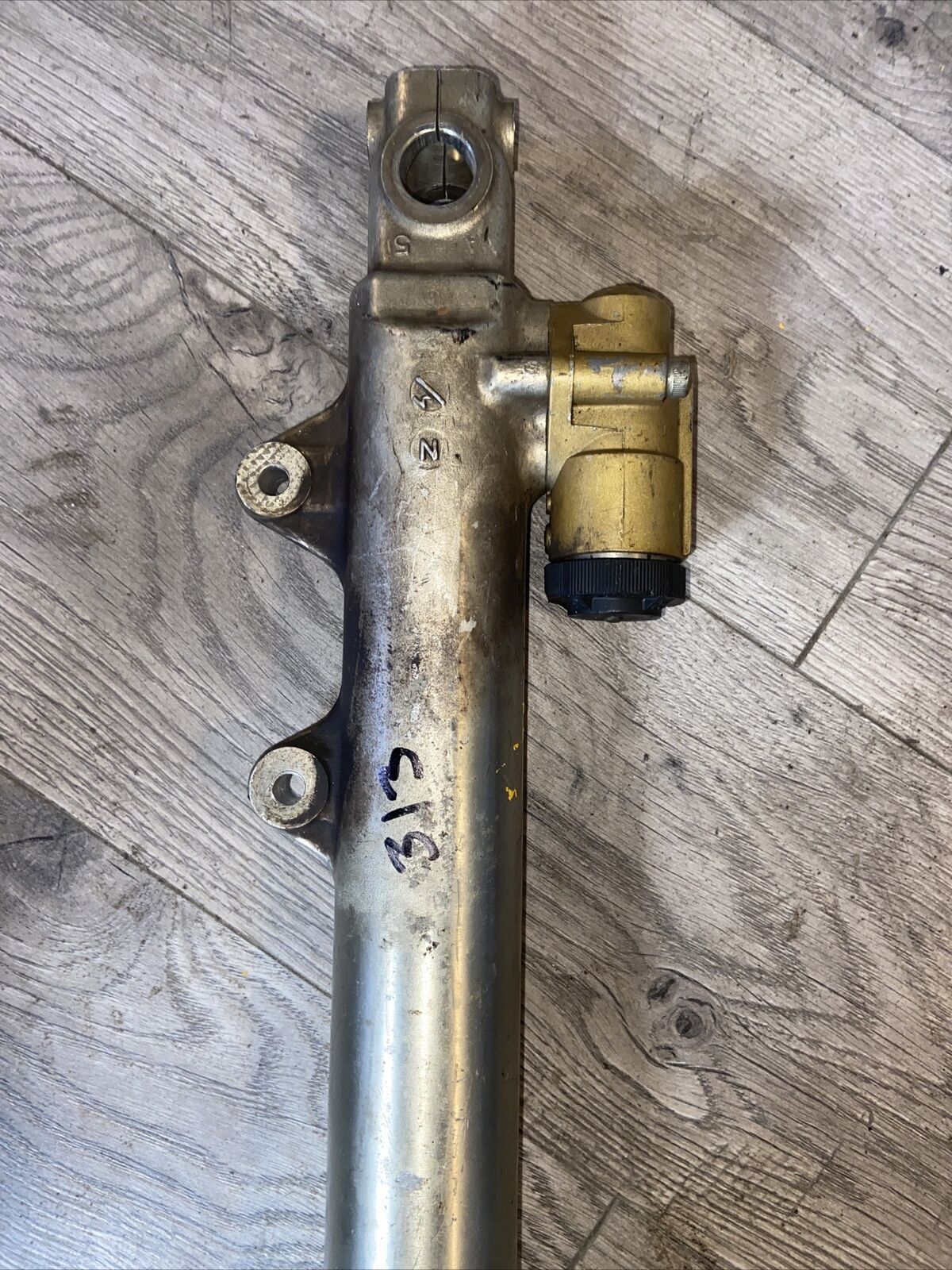 89 Suzuki GSXR 750 GSXR750 Front Fork Tubes Right