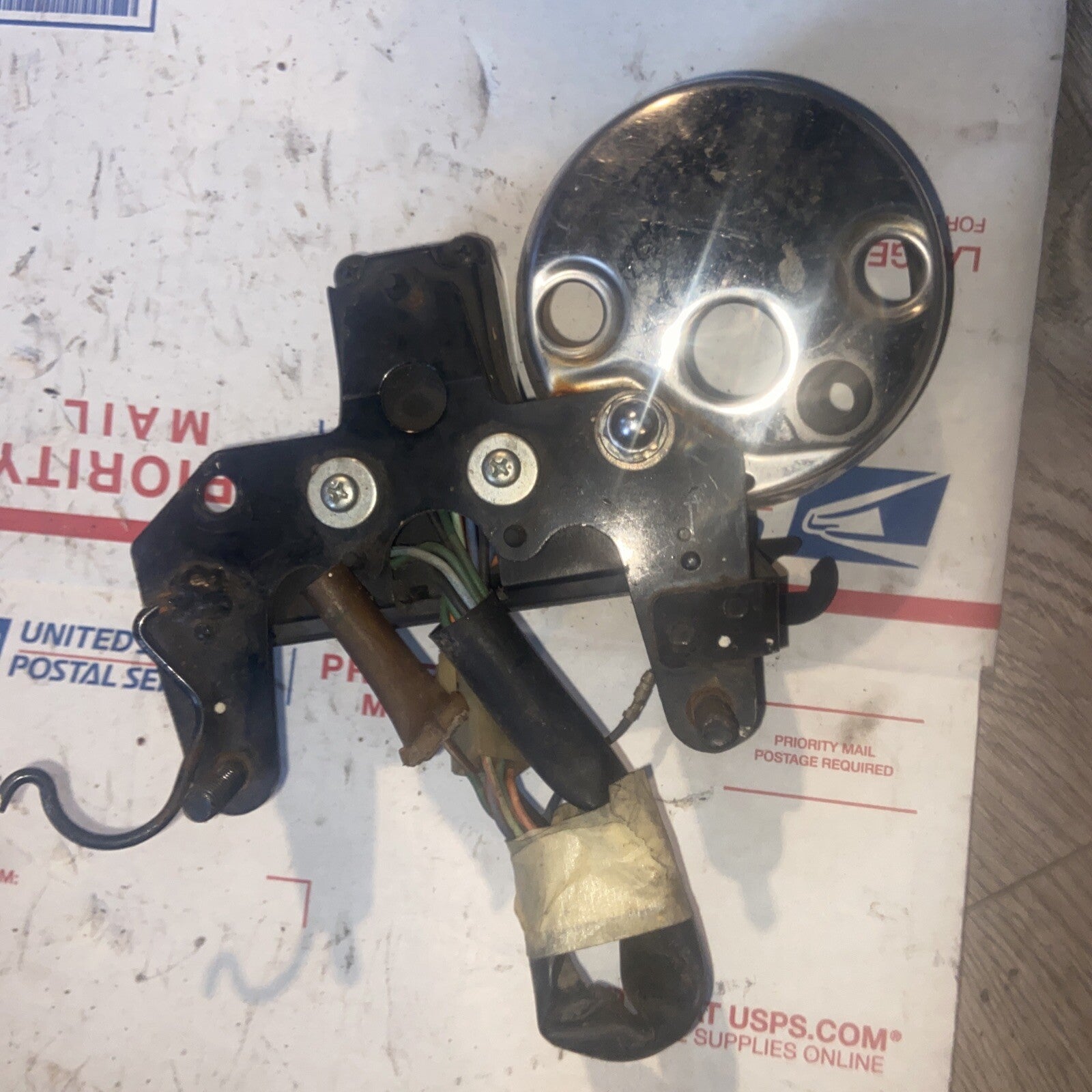 1982 HONDA CB450 SIGNAL NEUTRAL DASH INDICATOR PANEL LIGHT