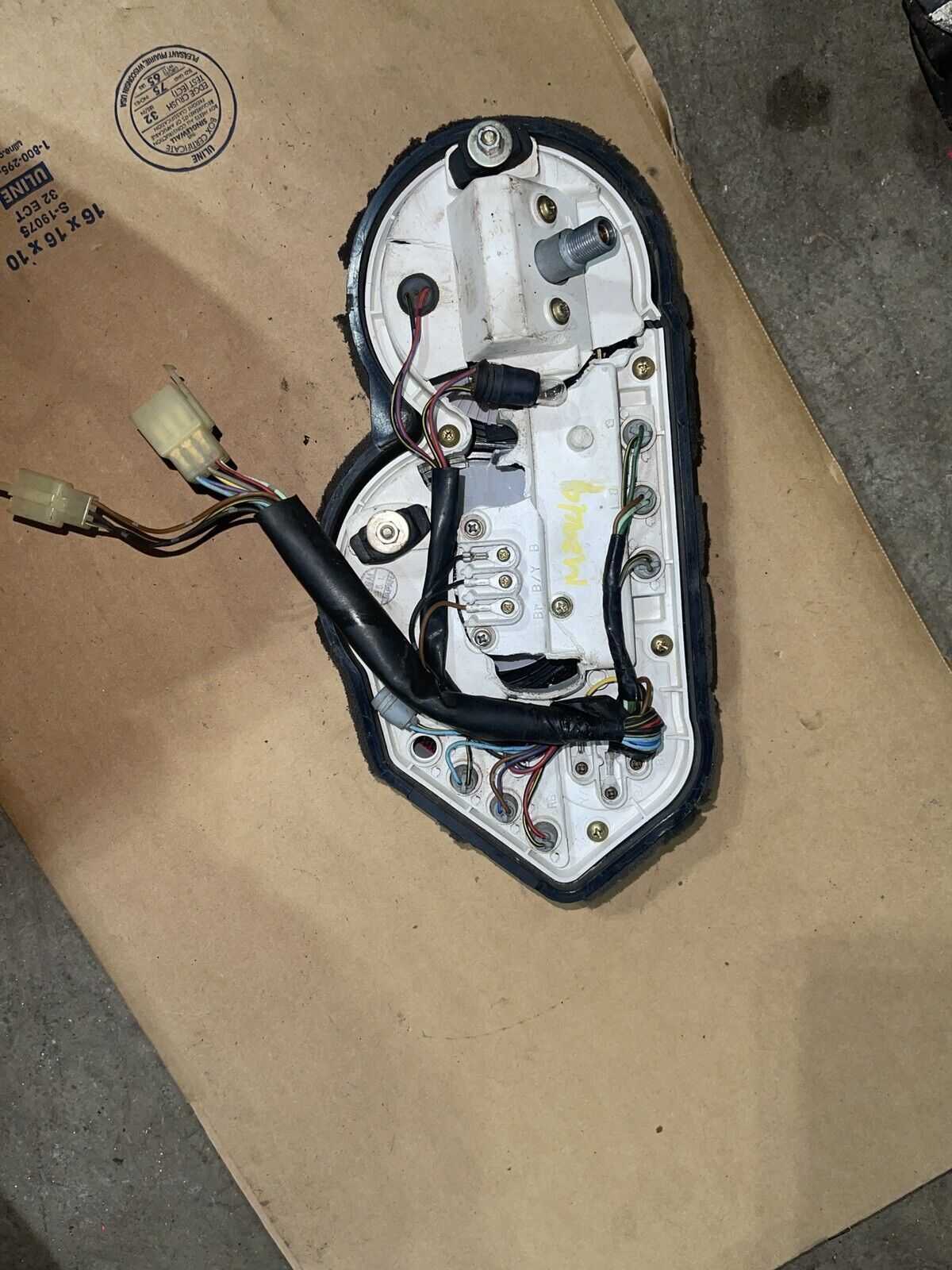 KAWASAKI 90 - 93 ZX1100 NINJA ZX11 SPEEDOMETER CLUSTER 25001-1789 ZX 11 1100