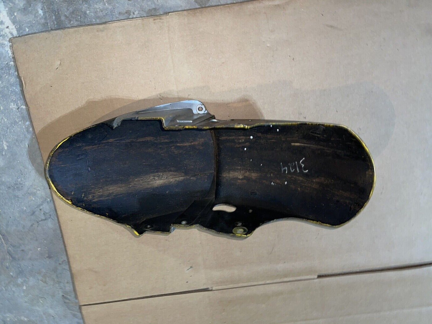00-02 kawasaki zx6j front wheel cover 