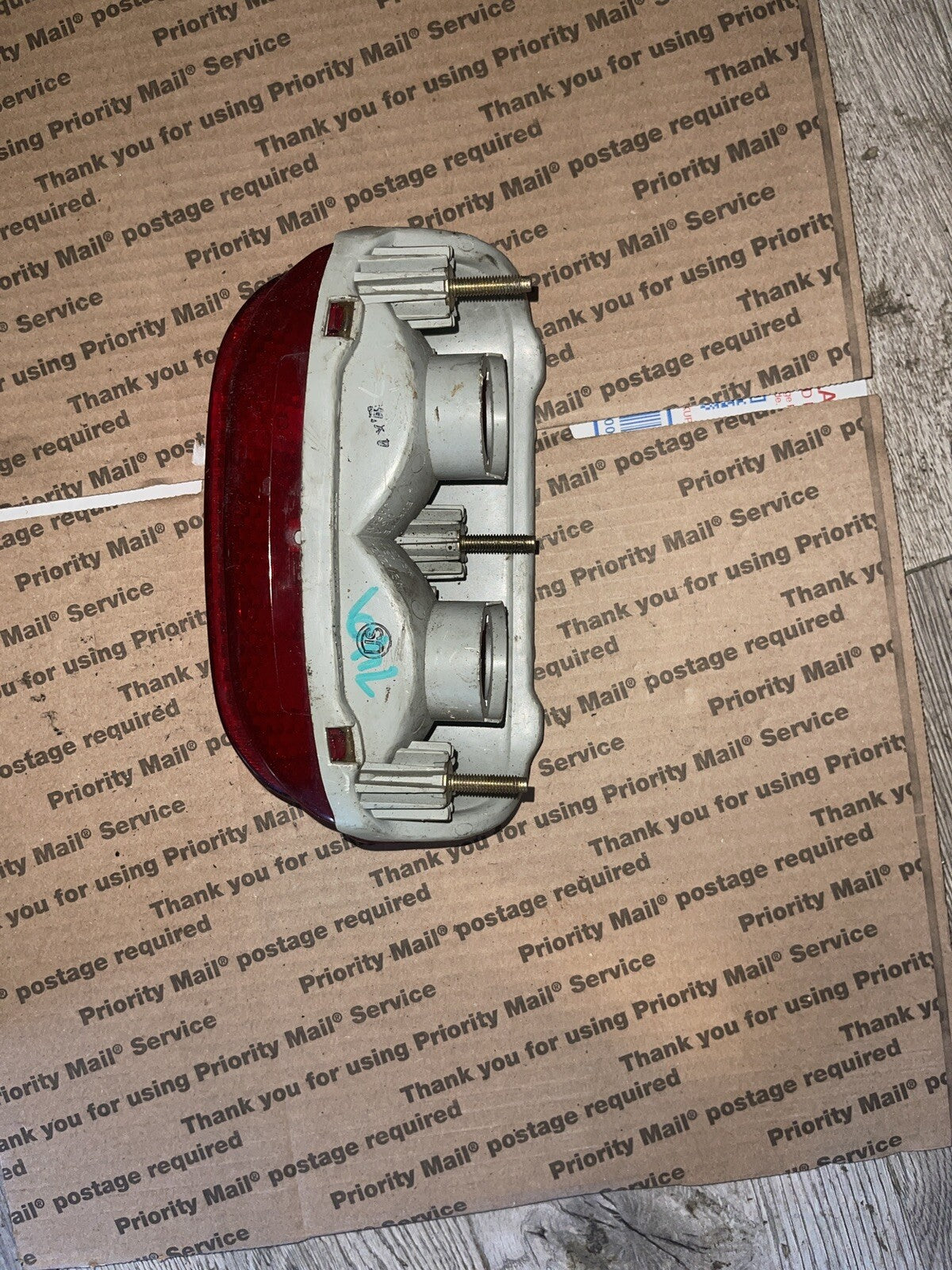 93-94 1993 Kawasaki ZX6R oem rear taillight brake light stop 