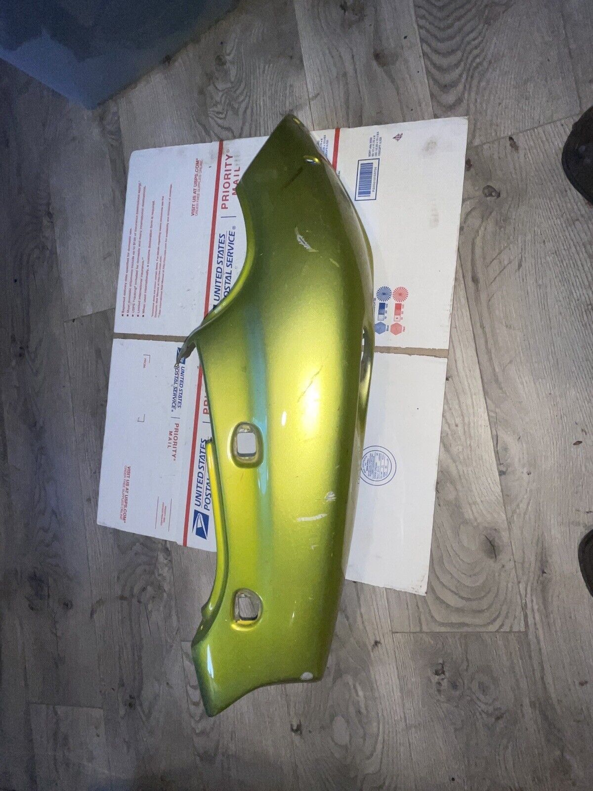 KAWASAKI 94 95 96 97 ZX9R NINJA 900 LEFT SIDE REAR TAIL FAIRING COVER PLASTIC OE