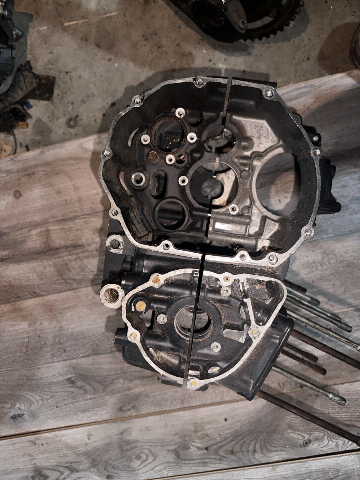 91 SUZUKI GSXR 750 ENGINE CASE 