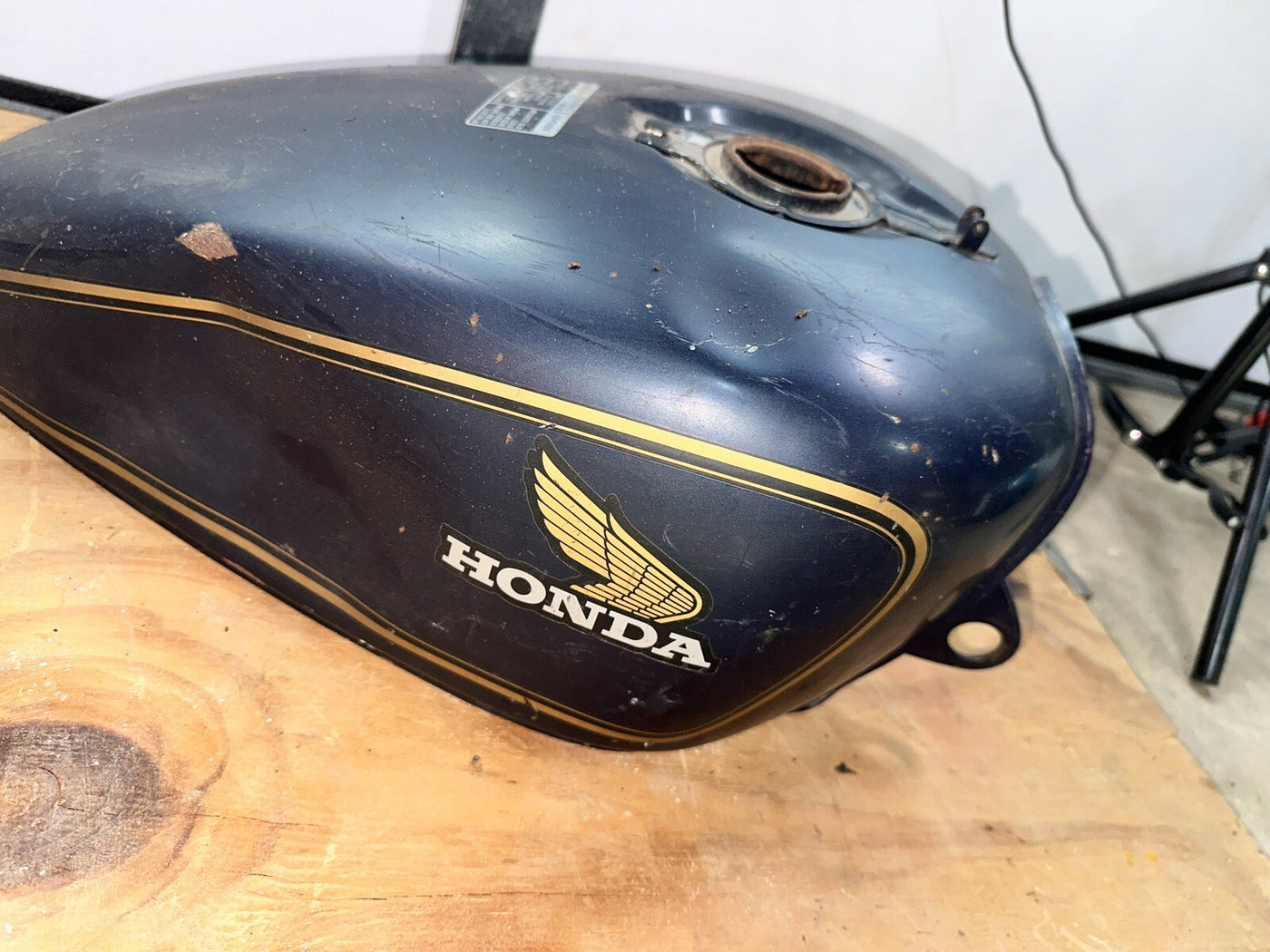 1980 80 Honda CX500 Red Gas Petrol Fuel Tank Reservoir