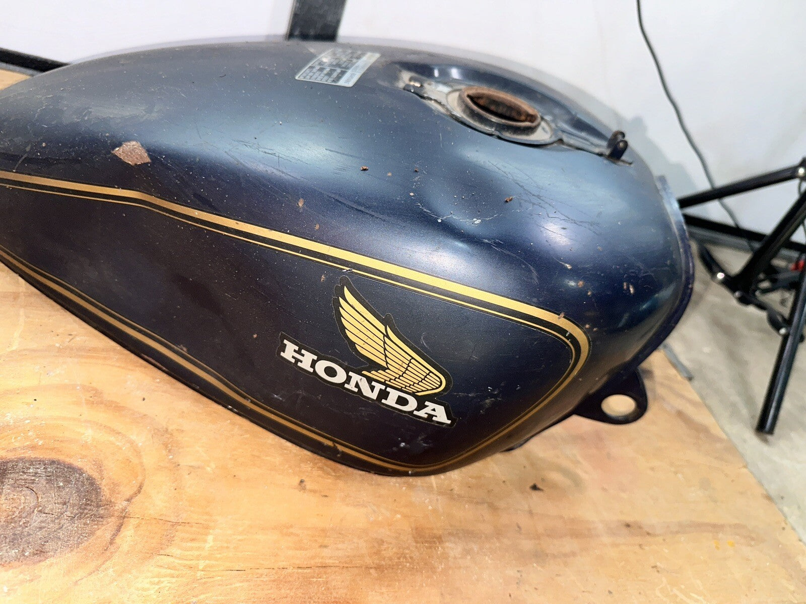 1980 80 Honda CX500 Red Gas Petrol Fuel Tank Reservoir