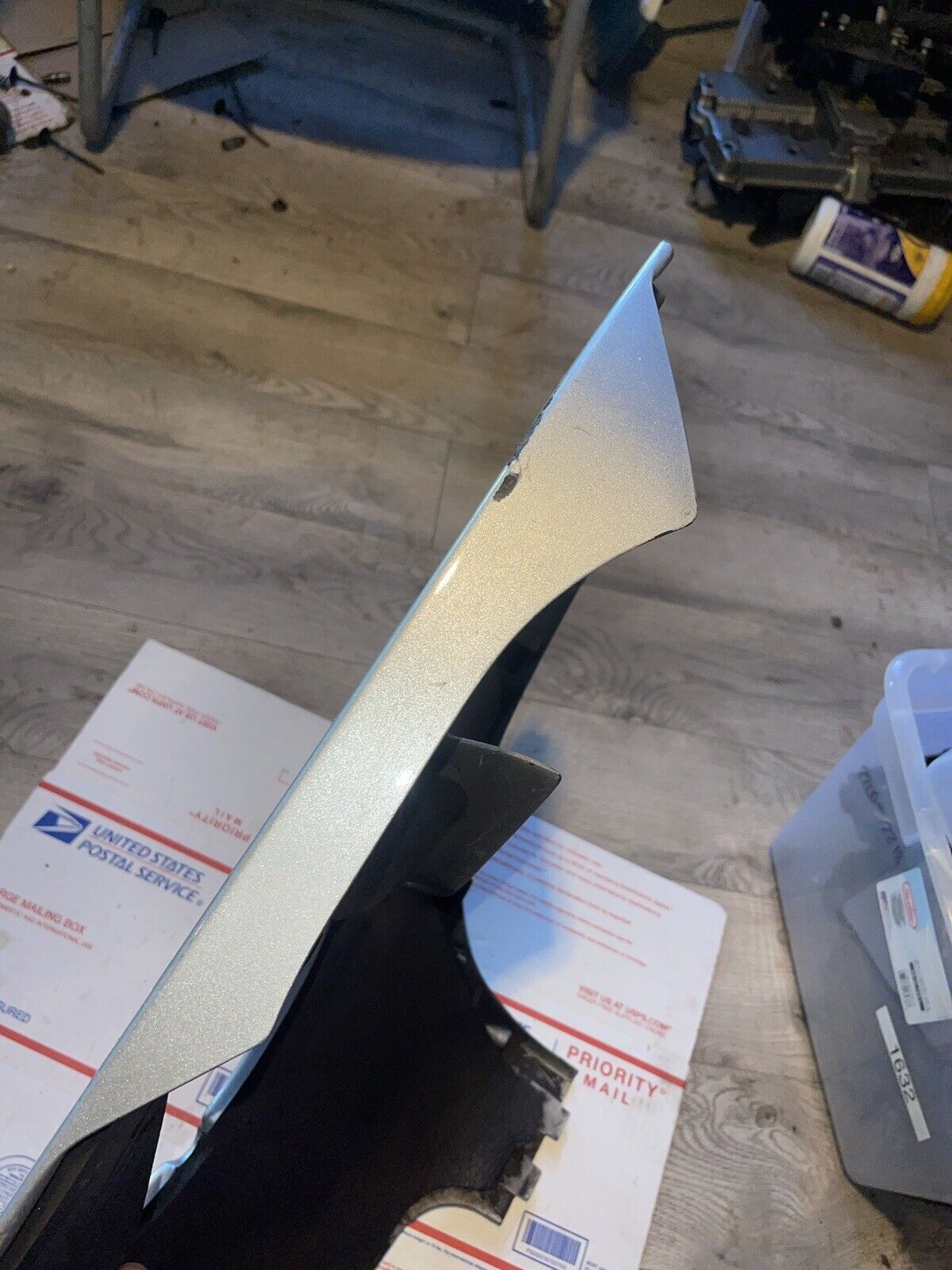 00-02 KAWASAKI ZX6R ZX600J LEFT SIDE LOWER FAIRING COWL
