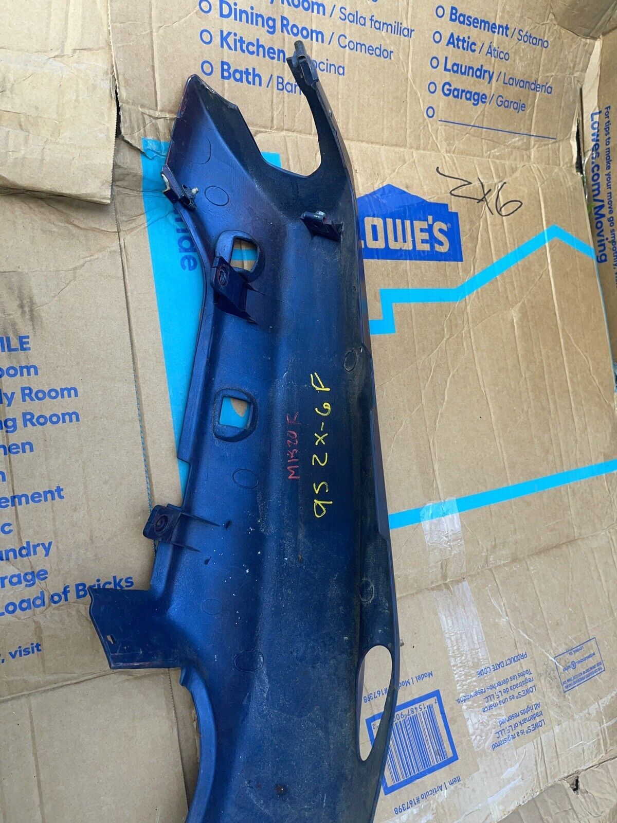 1995 95 Kawasaki Ninja ZX6 ZX 6 ZX600 ZX 600 Right Rear Tail Fairing Cowl 