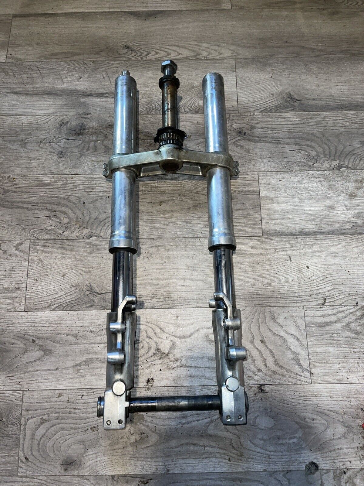 93-95  Kawasaki Ninja ZX7 ZX750L FRONT FORKS SHOCK SUSPENSION SET PAIR