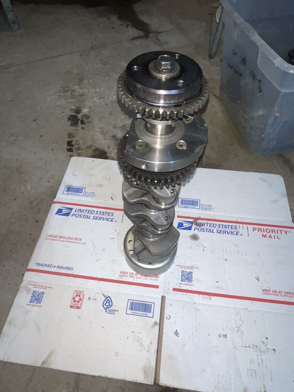 96 97 98 99 SUZUKI GSXR 750 OEM CRANKSHAFT & FLYWHEEL