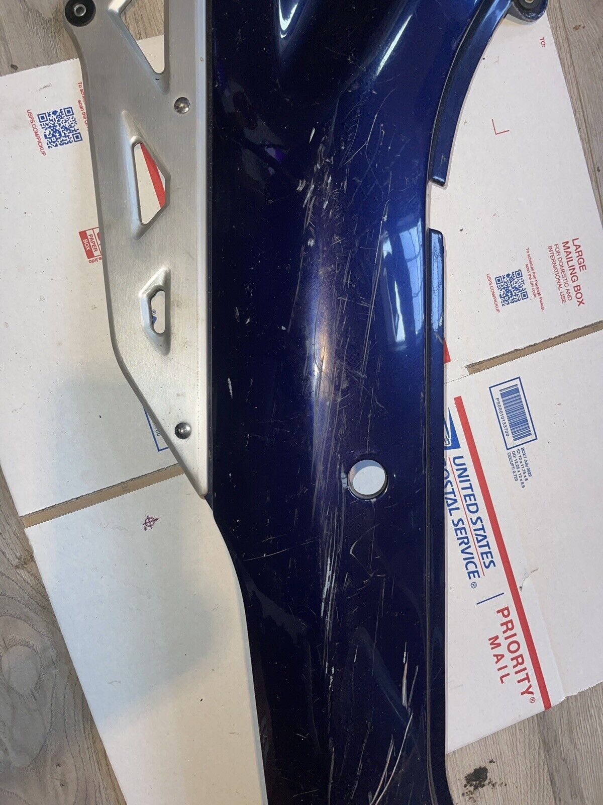 91-97 SUZUKI KATANA GSX600F GSX 600 F Left Side Tail Fairing Cover Cowl OEM