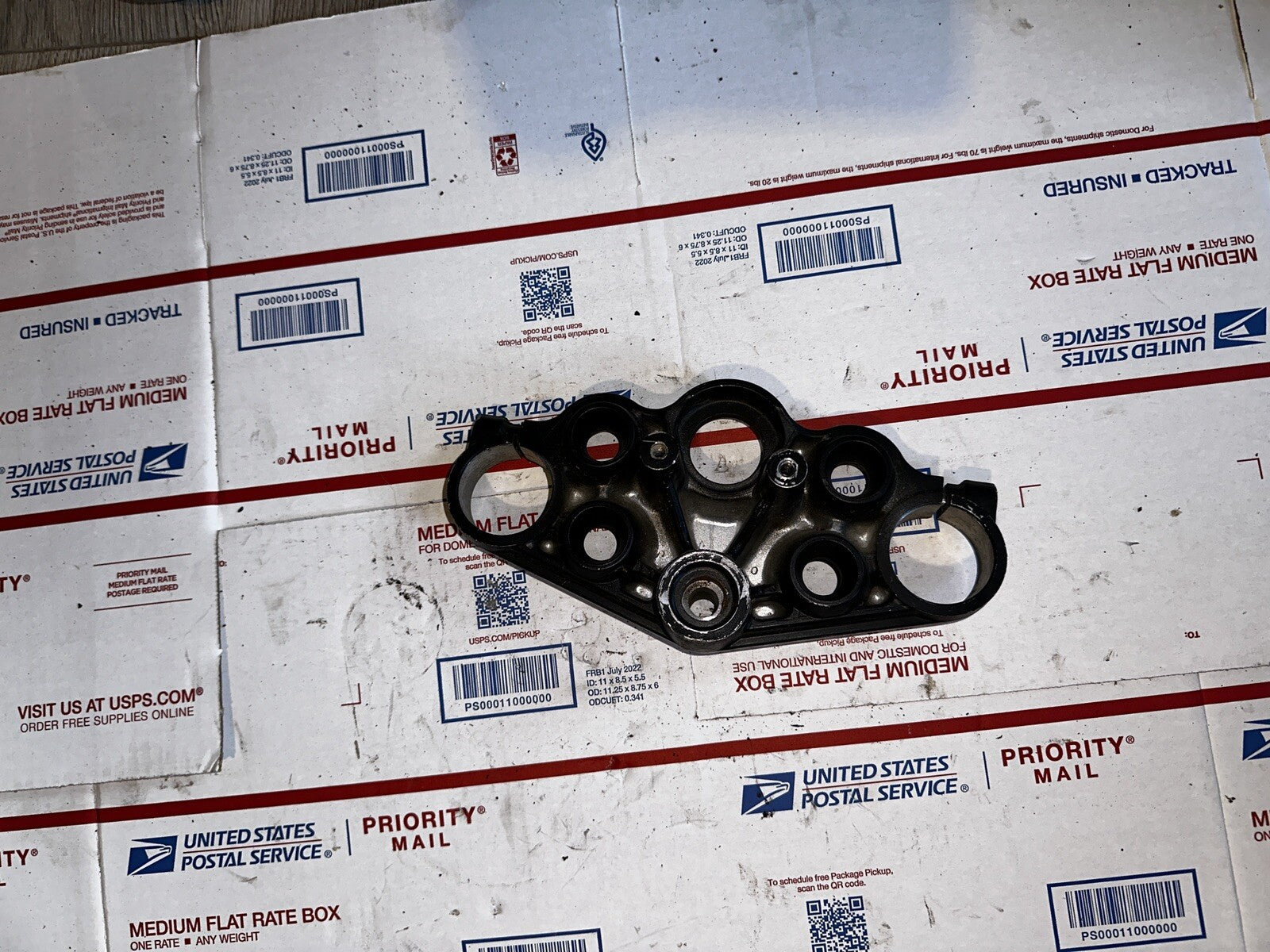 02 Suzuki Katana GSX 600 750 Top Upper Triple Clamp Tree