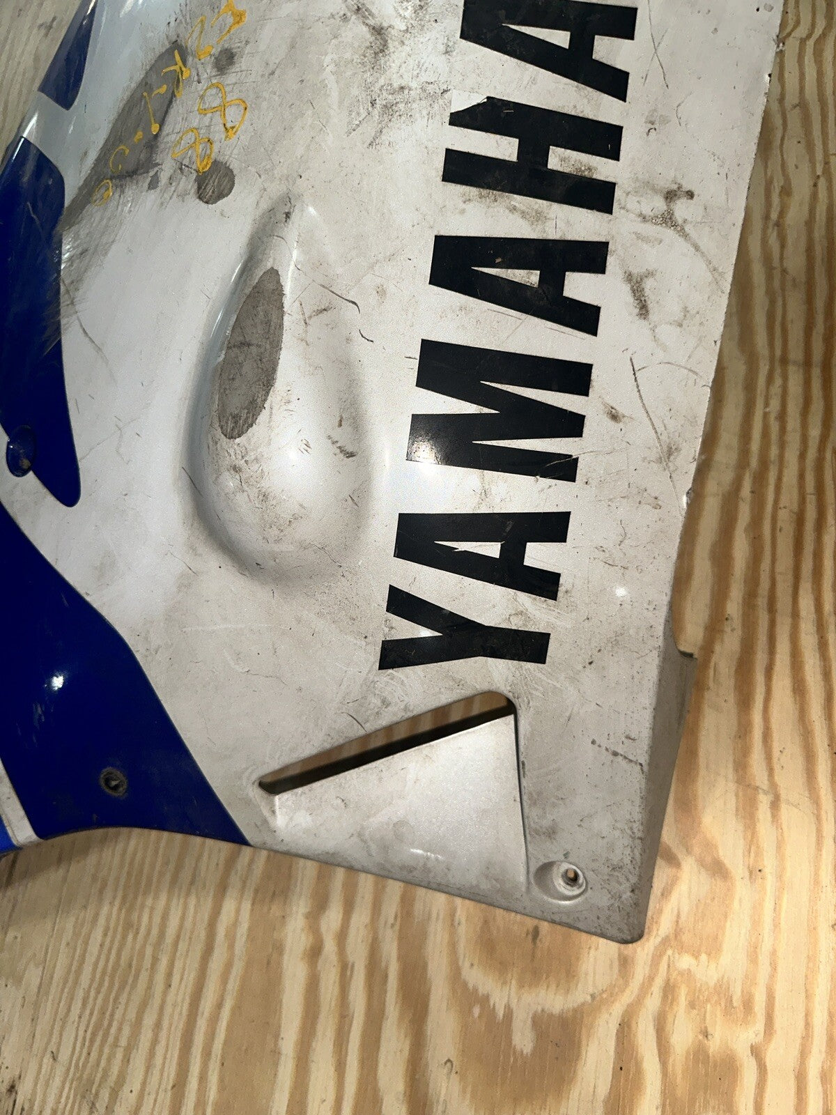 Yamaha FZR1000 FZR 1000 Left Side Fairing Cowl Body 