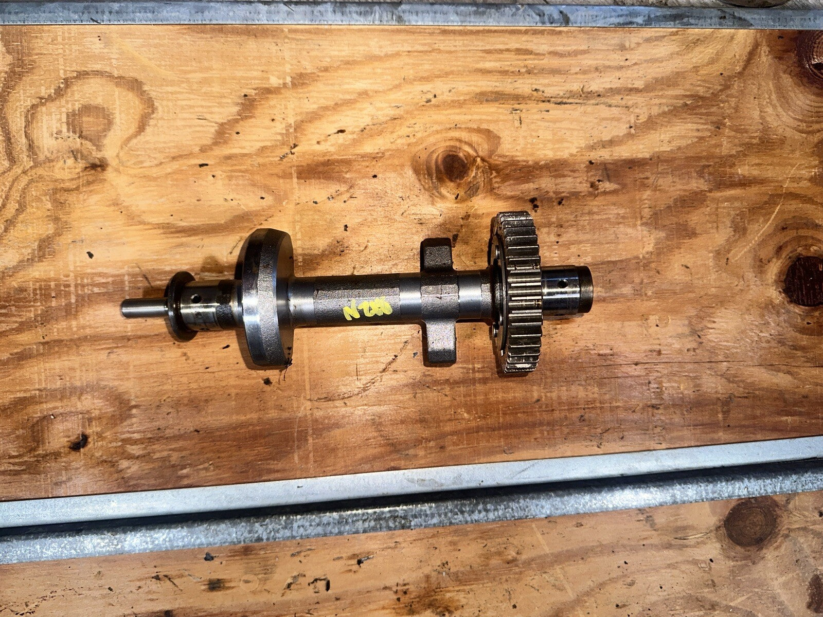 2006 06-08 Kawasaki Ninja 650R EX650R Crankshaft Crank Shaft Connecting Rod Gear