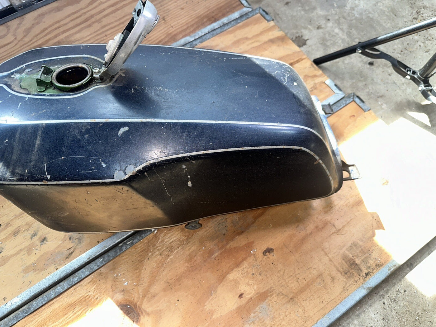 1976-1979 Yamaha Rd 250 Gas Tank Fuel Tank