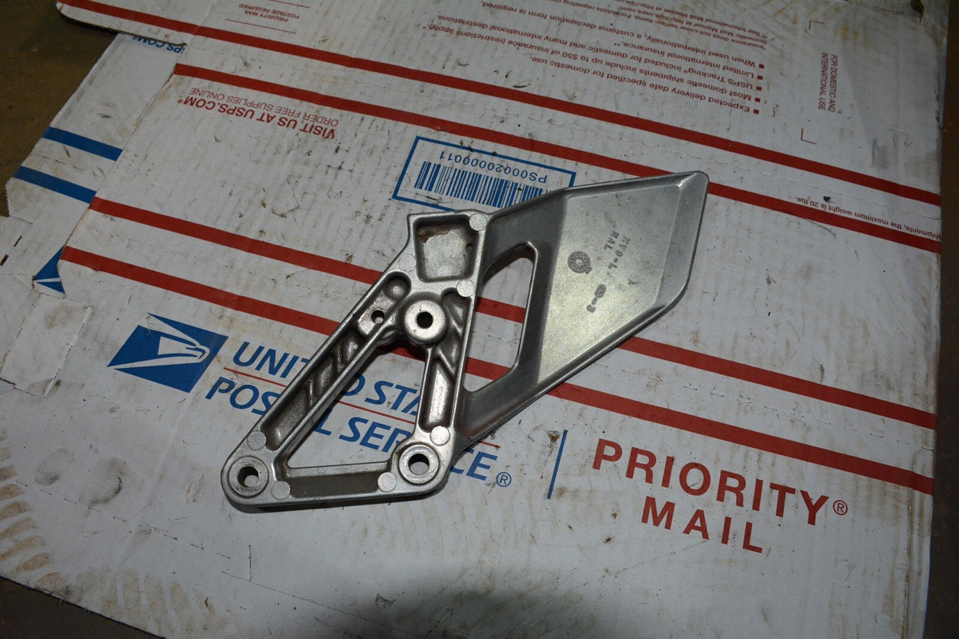 1996 Honda Cbr600f3 Left Front Foot Rest Peg Step Bracket Holder