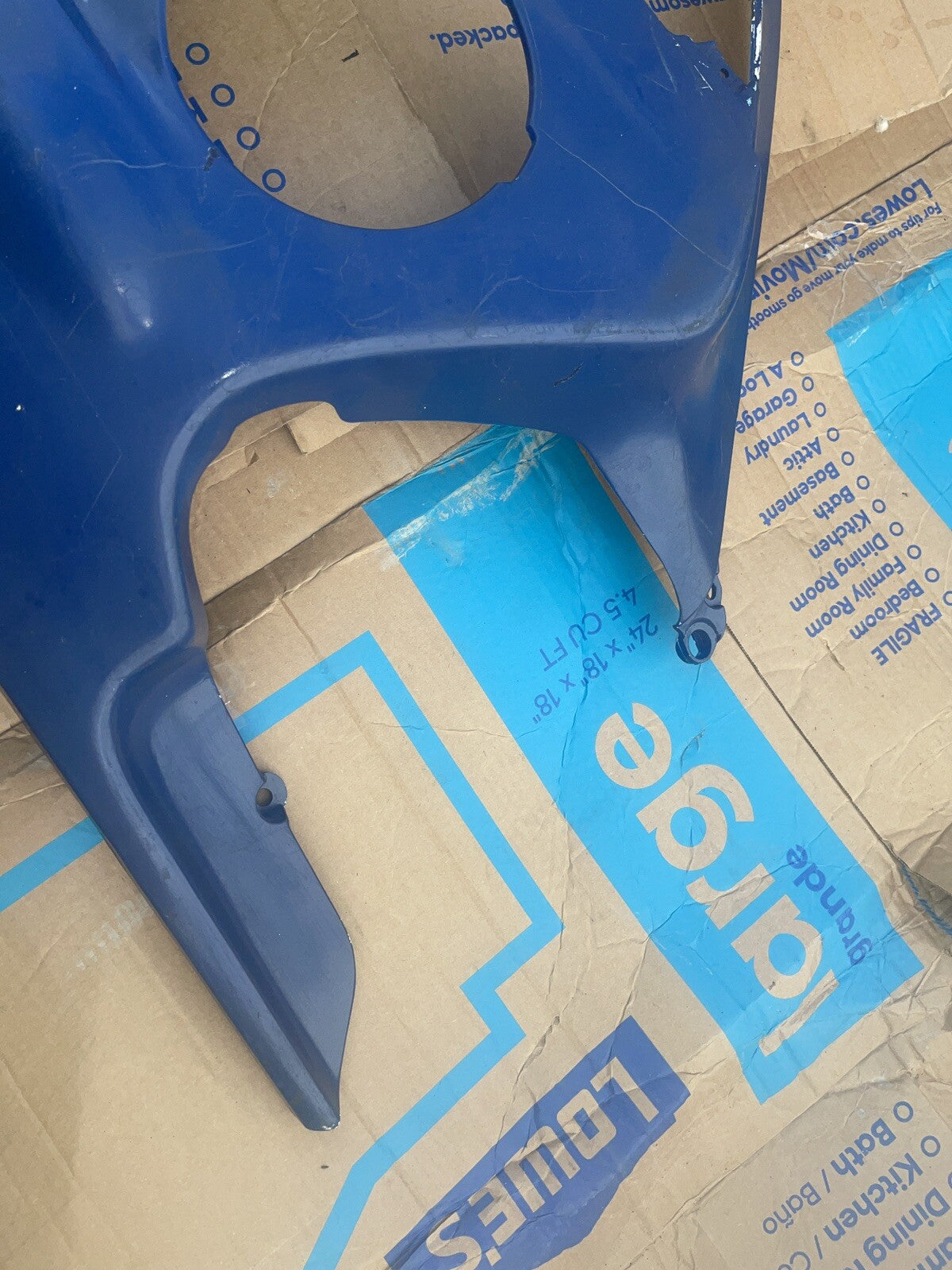 Honda 1993 CBR600F2 CBR 600 F2 Left Side Frame Cowl Fairing 64350-MV9-0000