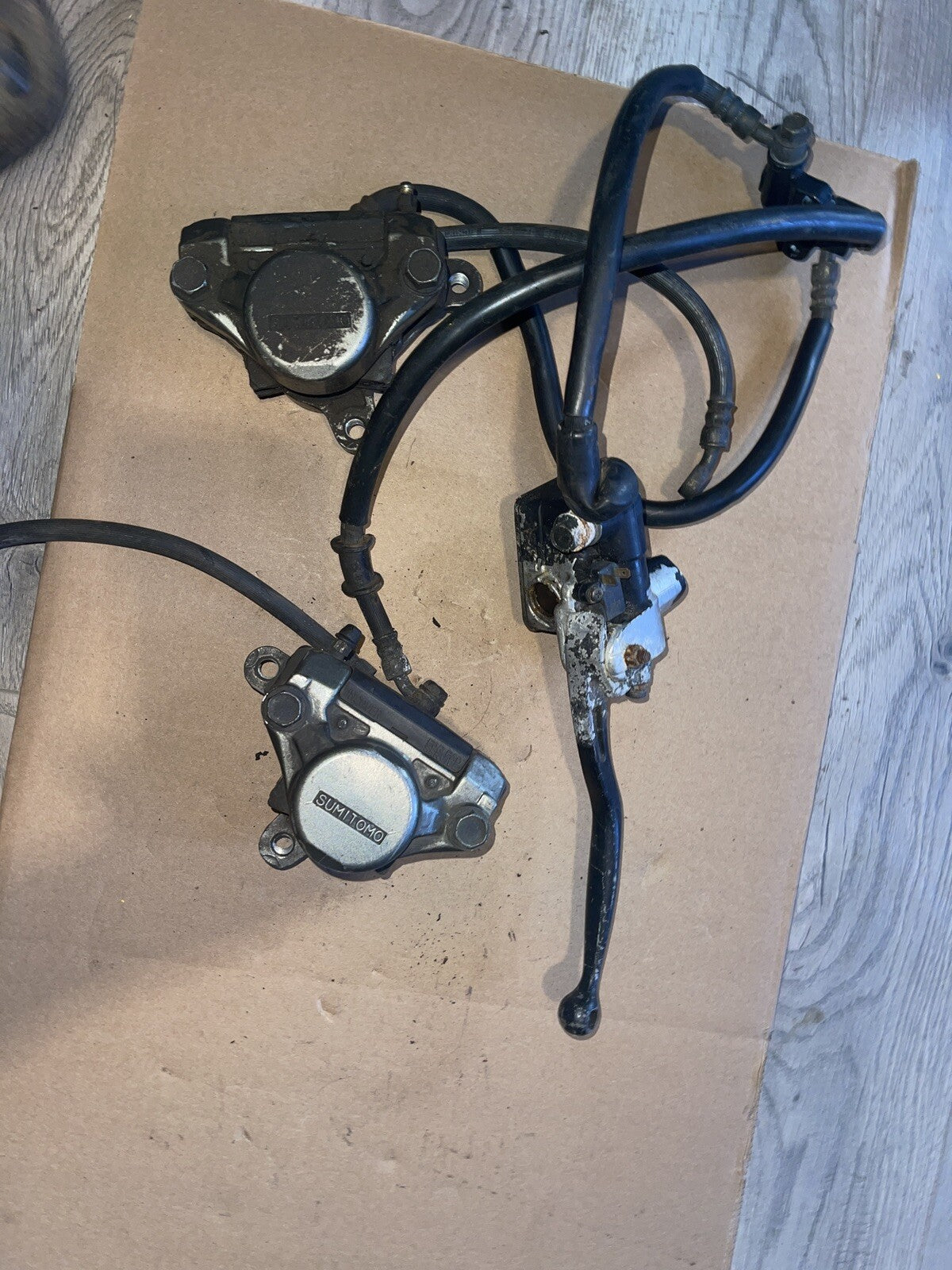 86 Yamaha FJ 1200 Left Right Front Brake Caliper 1986-1987