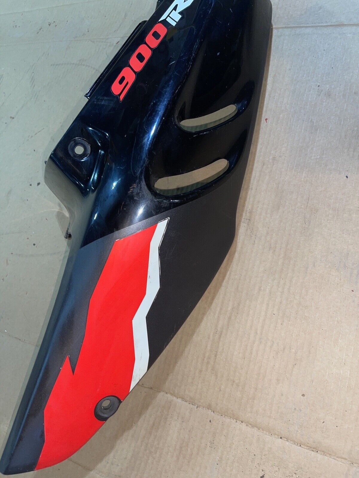 1998 98 Honda CBR900RR Rear Left Side Cover Tail Fairing Cowling Cowl Plastic