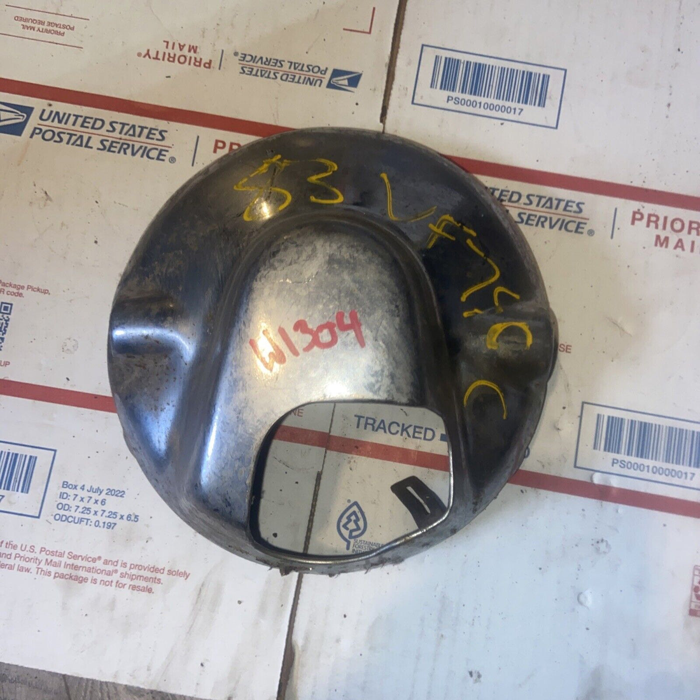 83 HONDA VF750C VF 750 V45 MAGNA CHROME HEAD LIGHT BUCKET HOUSING STOCK OEM
