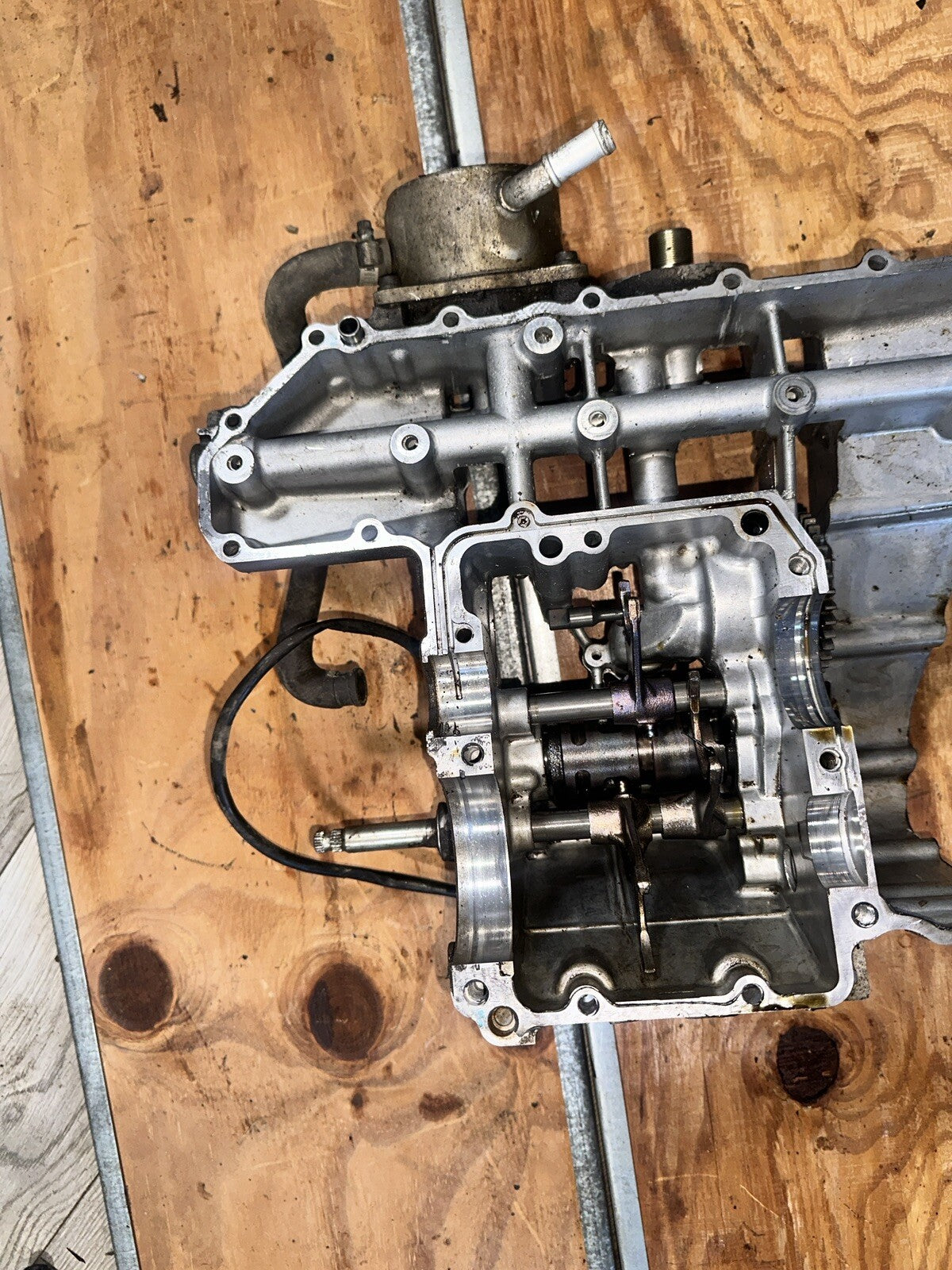 Lower crank case Engine Motor GSXR600 GSXR 600 Suzuki 04 05 K4