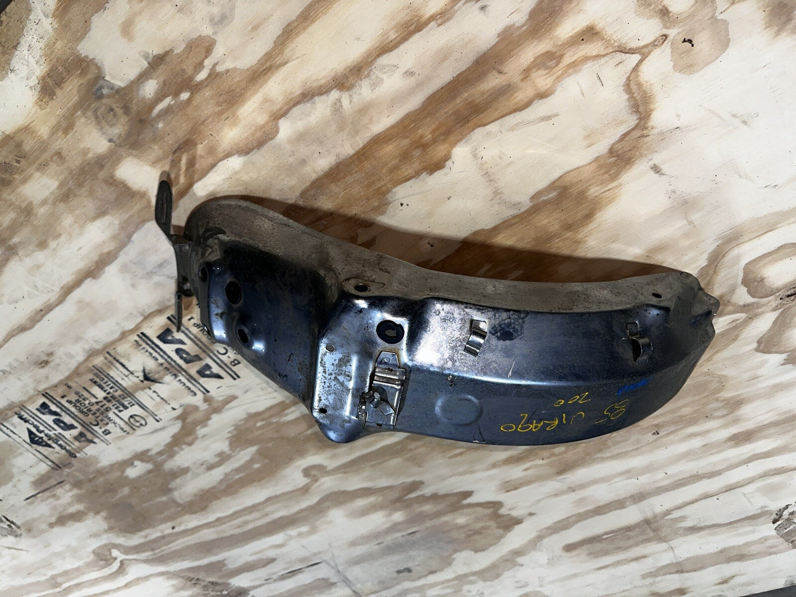 84-87 YAMAHA VIRAGO 700 XV700 REAR BACK WHEEL FENDER MUD GUARD