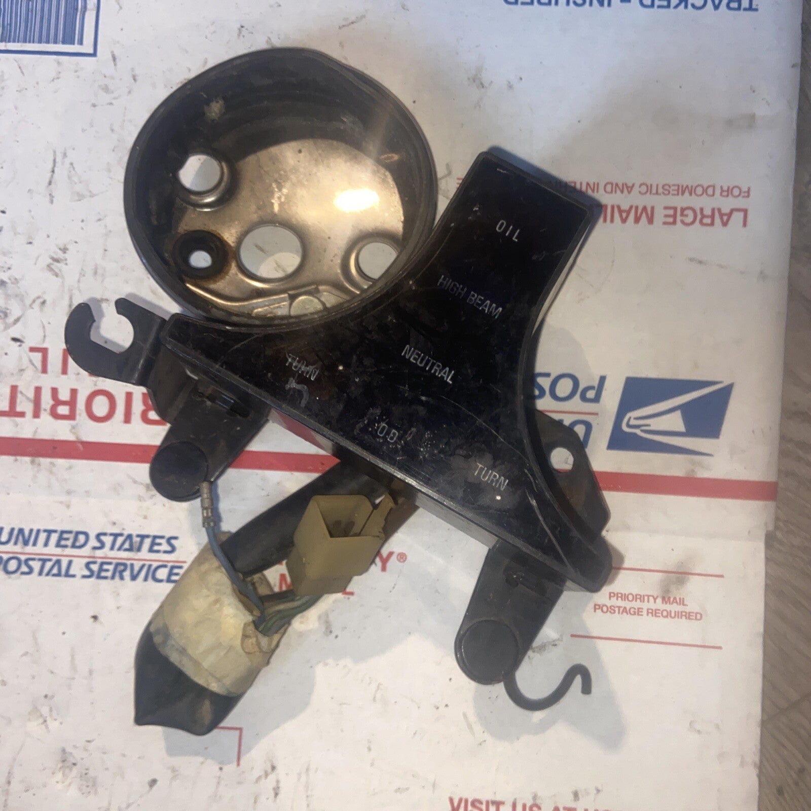 1982 HONDA CB450 SIGNAL NEUTRAL DASH INDICATOR PANEL LIGHT