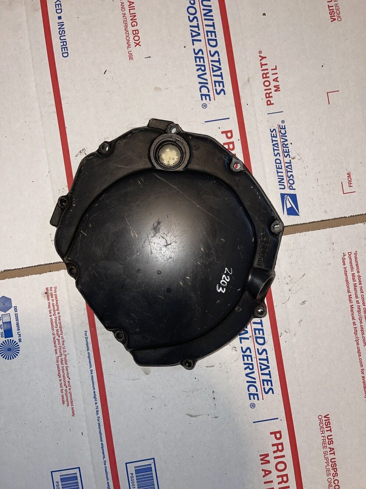 85 86 87 88 89 1989 SUZUKI GSXR 750 OEM engine clutch cover side case