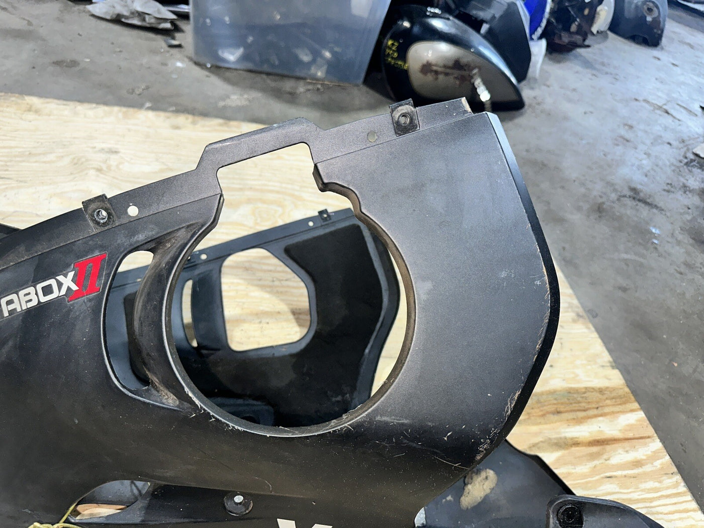 99-02 YAMAHA YZF R6 RIGHT LEFT LOWER BOTTOM BELLY SIDE FAIRING COWL