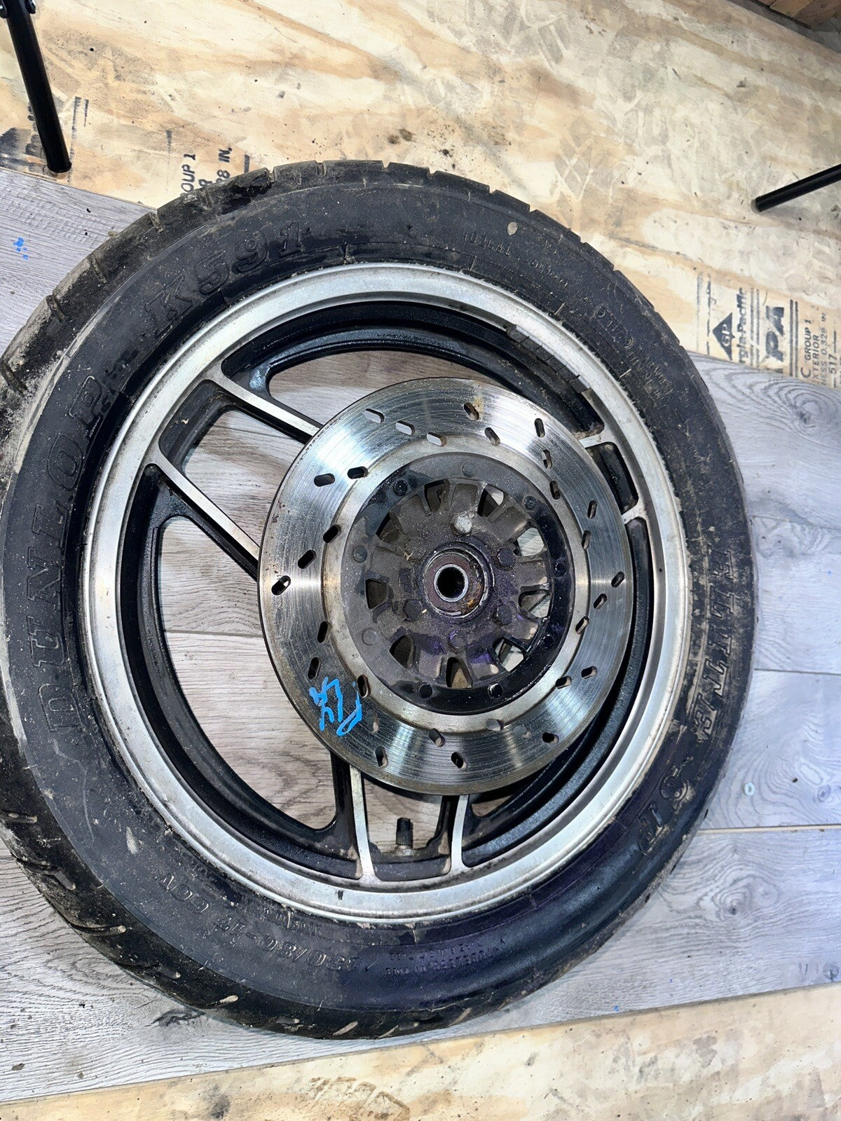 1983 SUZUKI GS1100ES REAR RIM 64111-49500-291