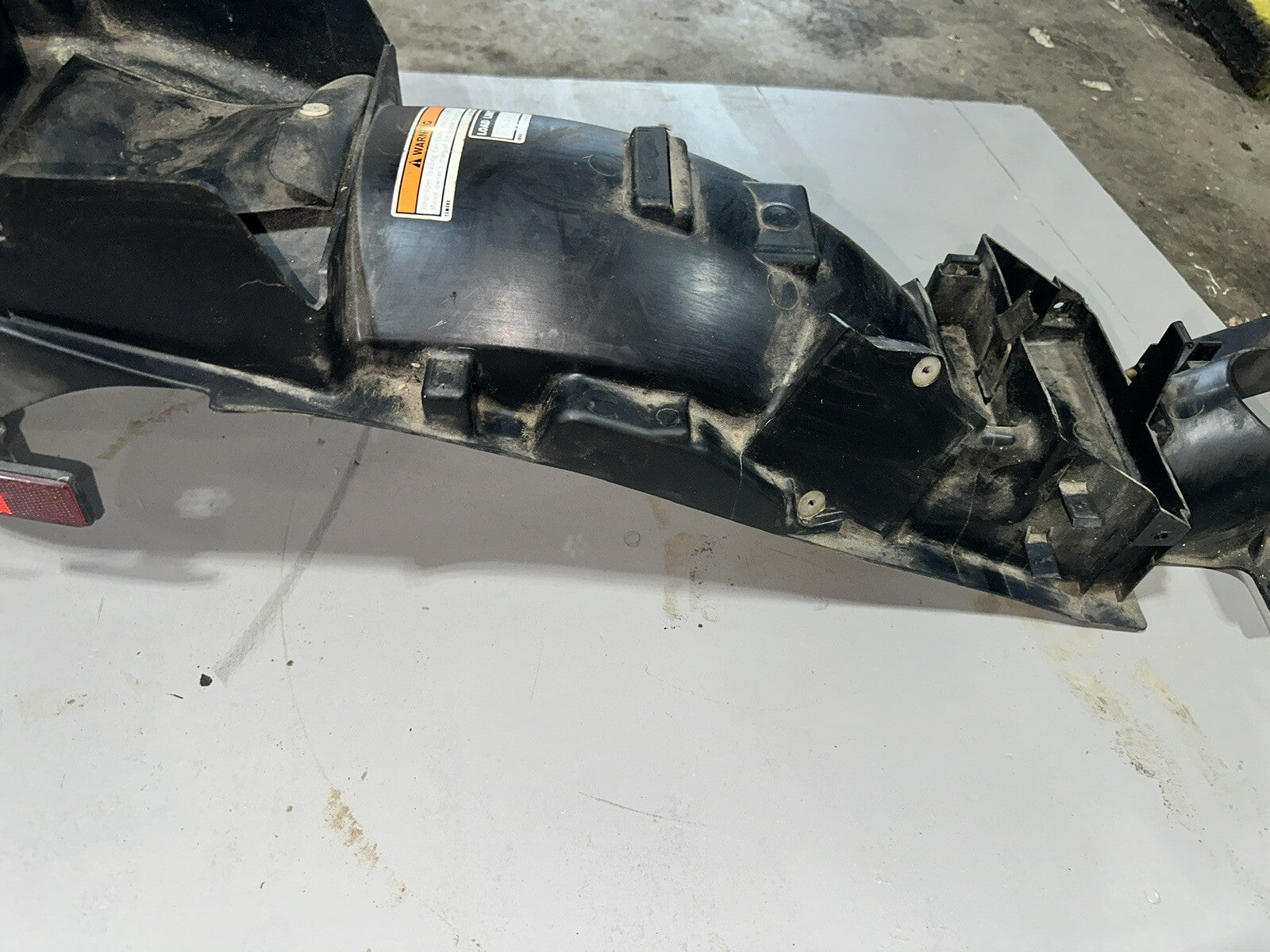 1992-1998 Yamaha xj600s SECA II REAR BACK TAIL UNDERTAIL FAIRING COWL FENDER